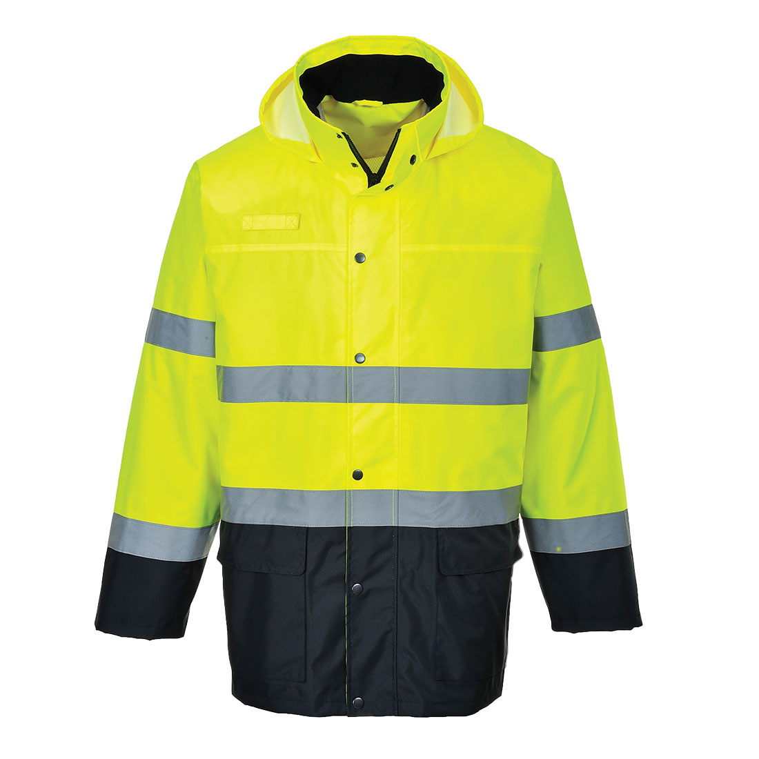Portwest Hi-Vis leichte Kontrast Regen Verkehrsjacke (S166)