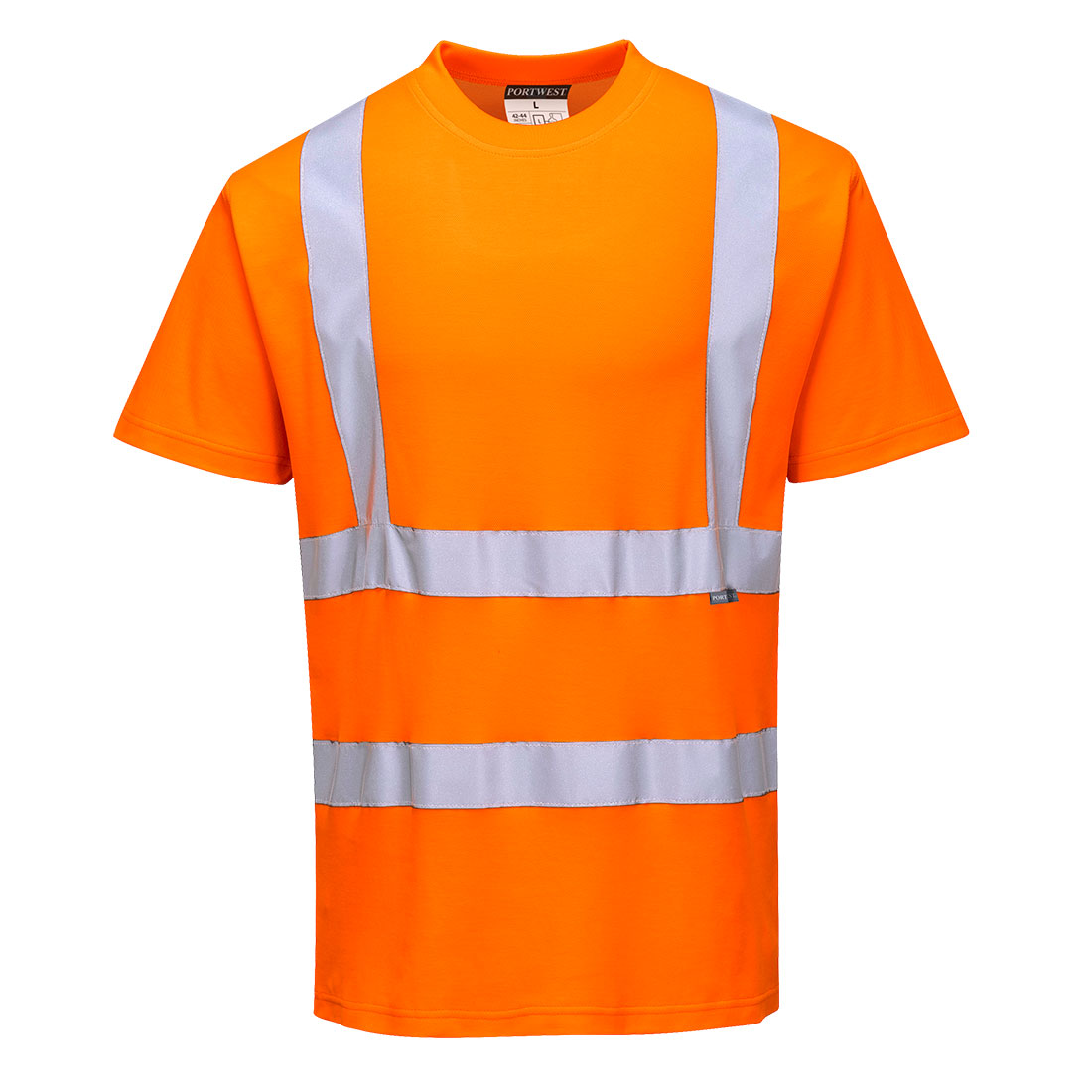 Portwest Hi-Vis Cotton Comfort-T-Shirt kurzarm (S170)