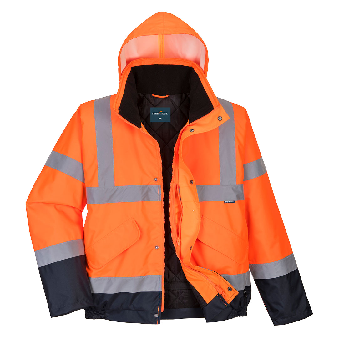 Portwest Hi-Vis Kontrast Winter Pilotjacke (S266)