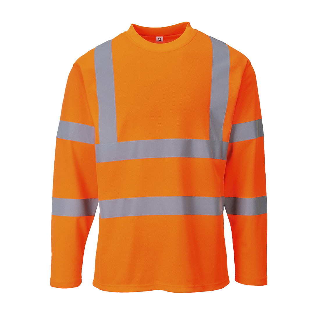 Portwest Hi-Vis Cotton Comfort T-Shirt langarm (S278)