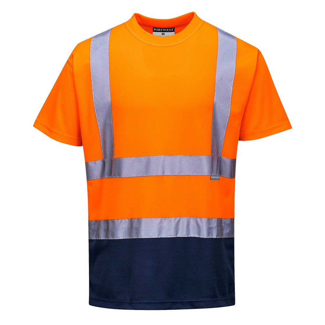 Portwest Hi-Vis Kontrast T-Shirt kurzarm (S378)