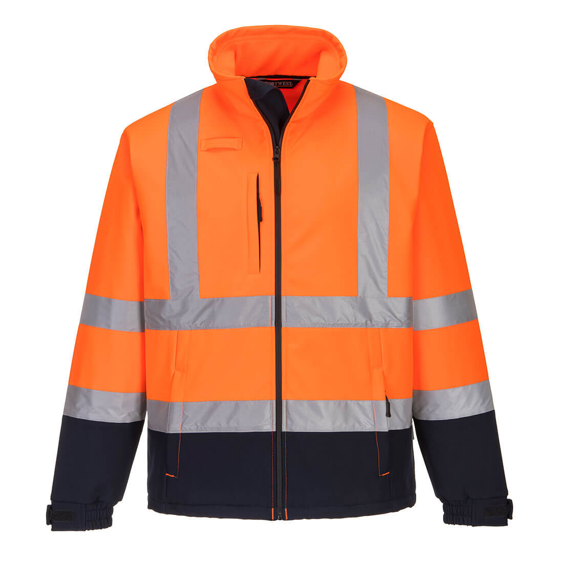 Portwest Hi-Vis Kontrast Softshelljacke (3L) (S425)