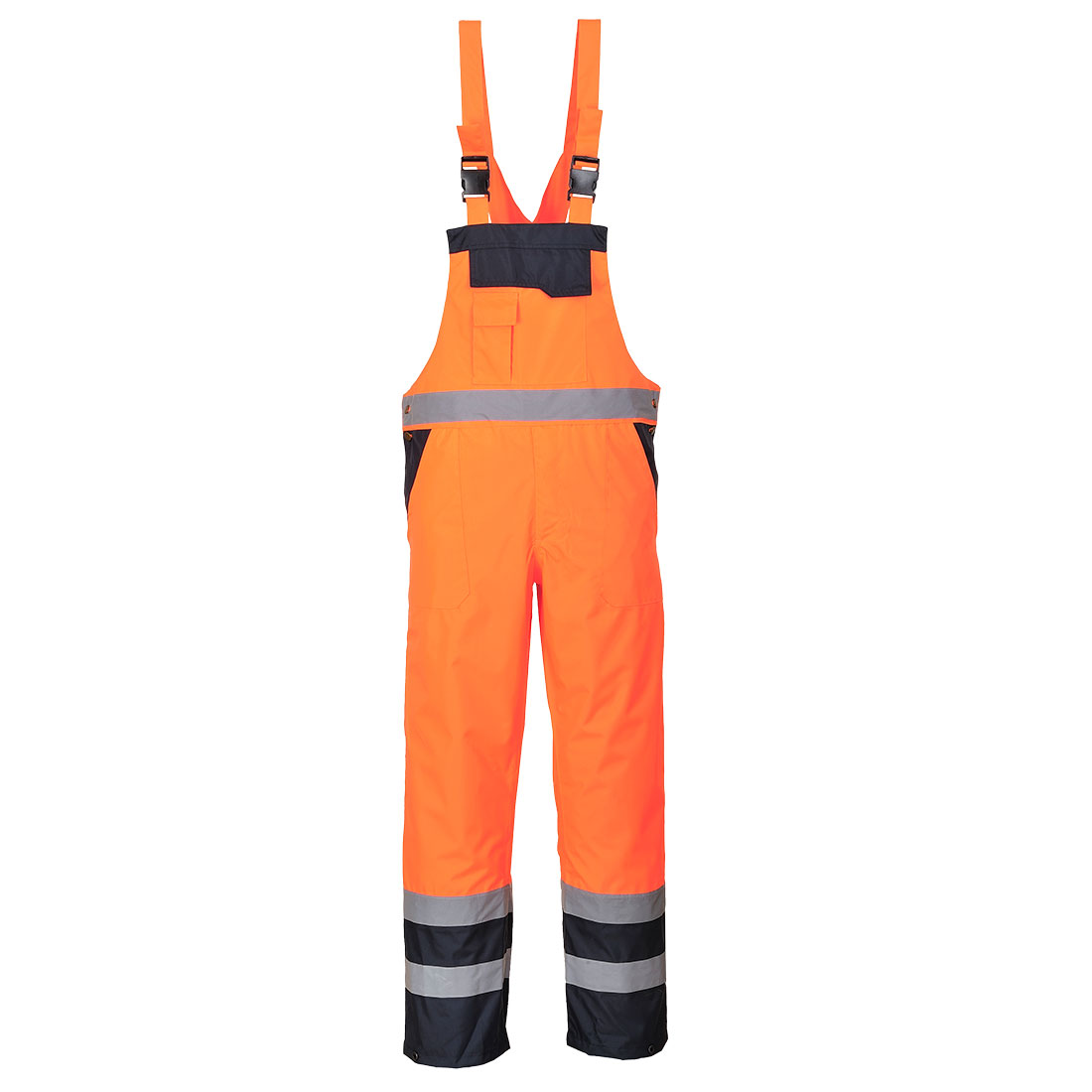 Portwest Hi-Vis Kontrast Winter Latzhose (S489)