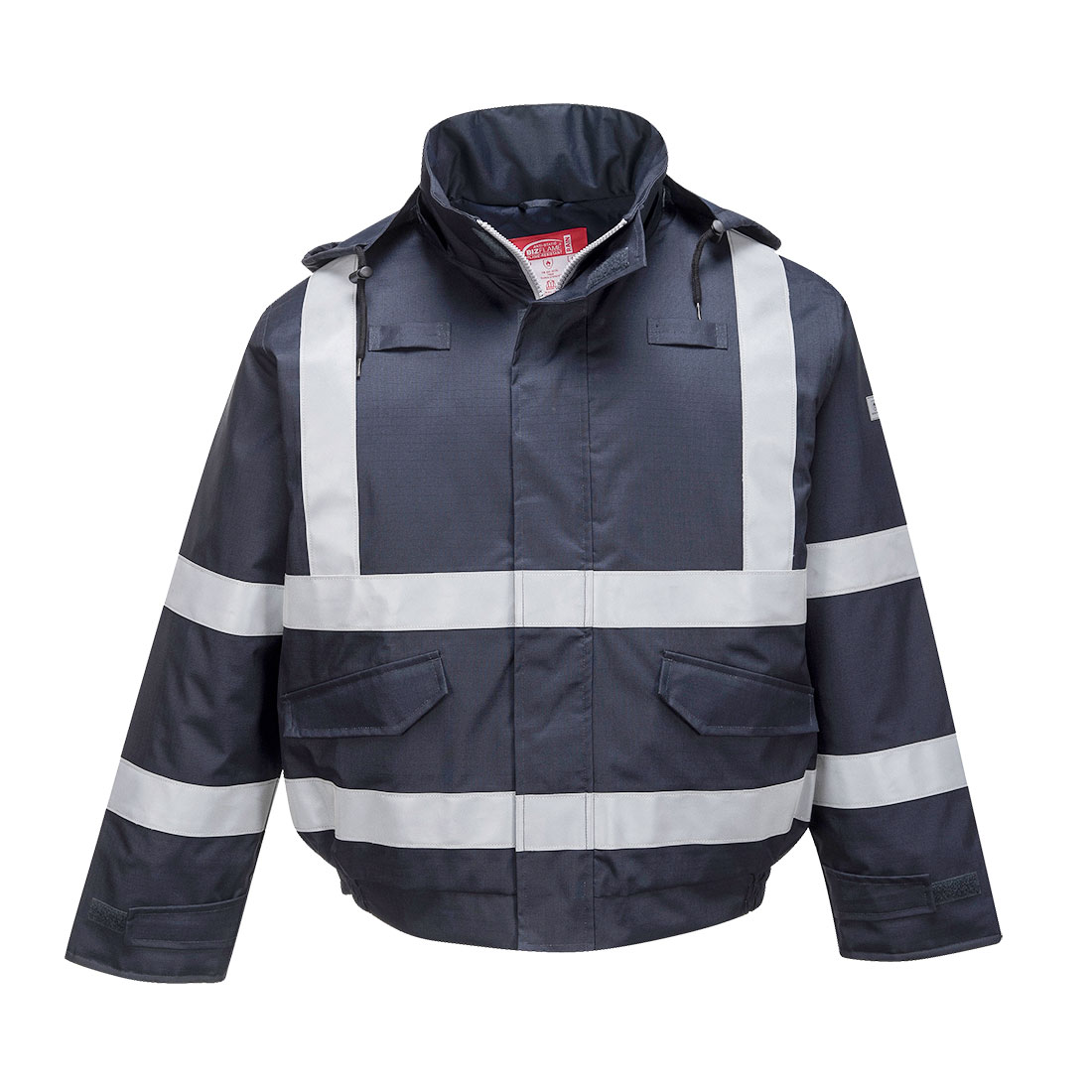 Portwest Bizflame Rain FR Winter Pilotjacke (S783) Marine XXXL