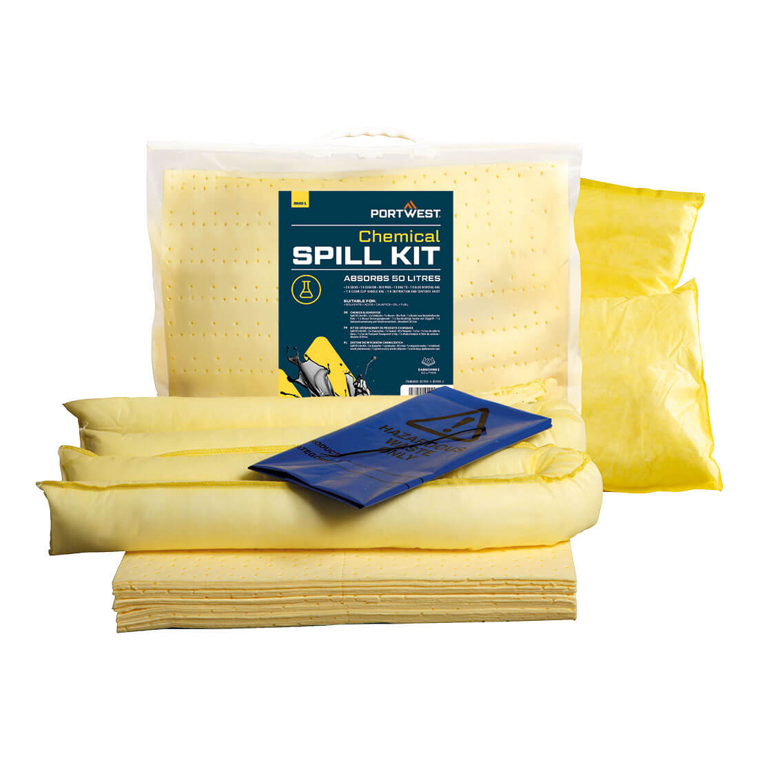 Portwest 50 Liter Chemiekalien-Set (SM91)