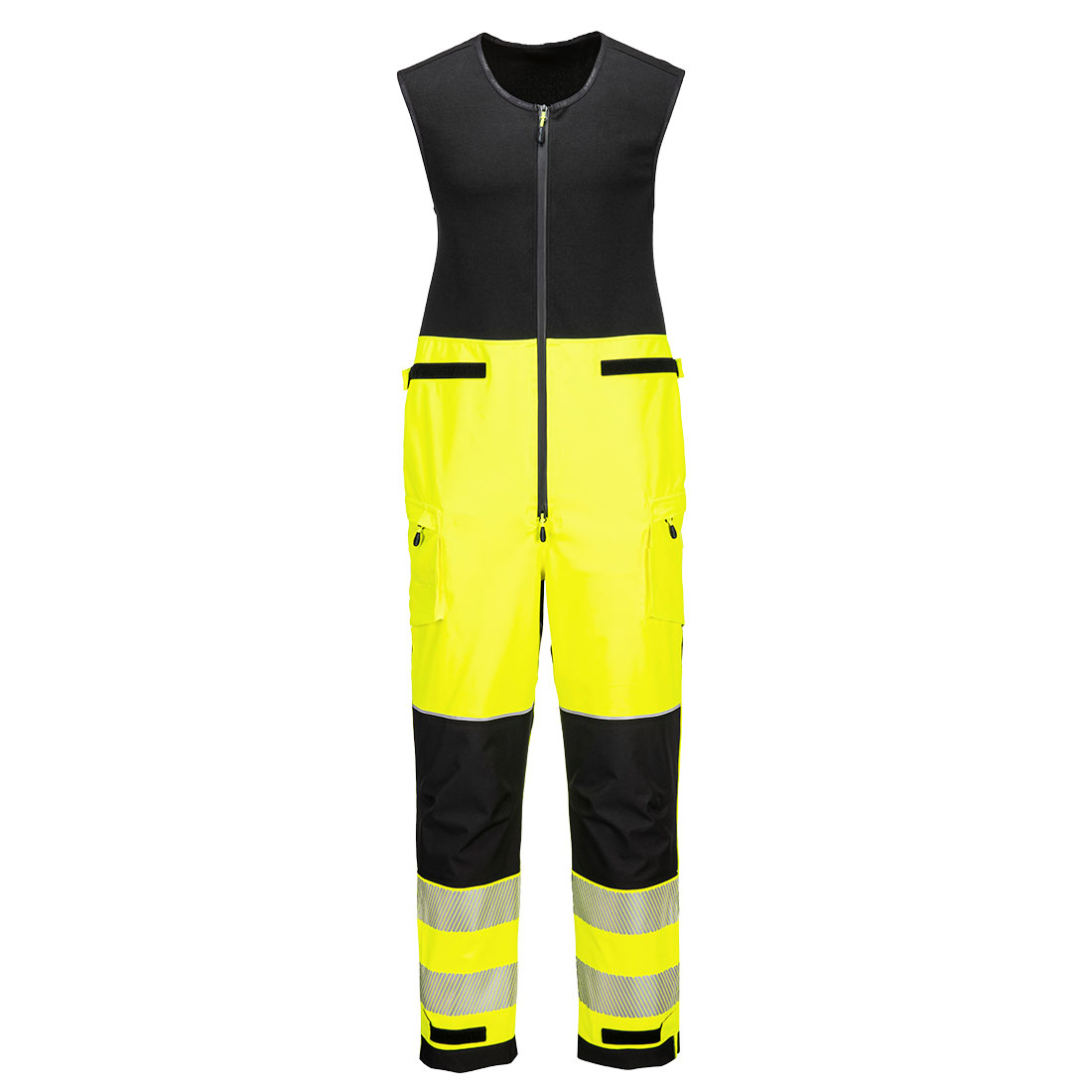 Portwest PW3 Hi-Vis Regenhose (3L) (T150) Gelb/Schwarz 4XL