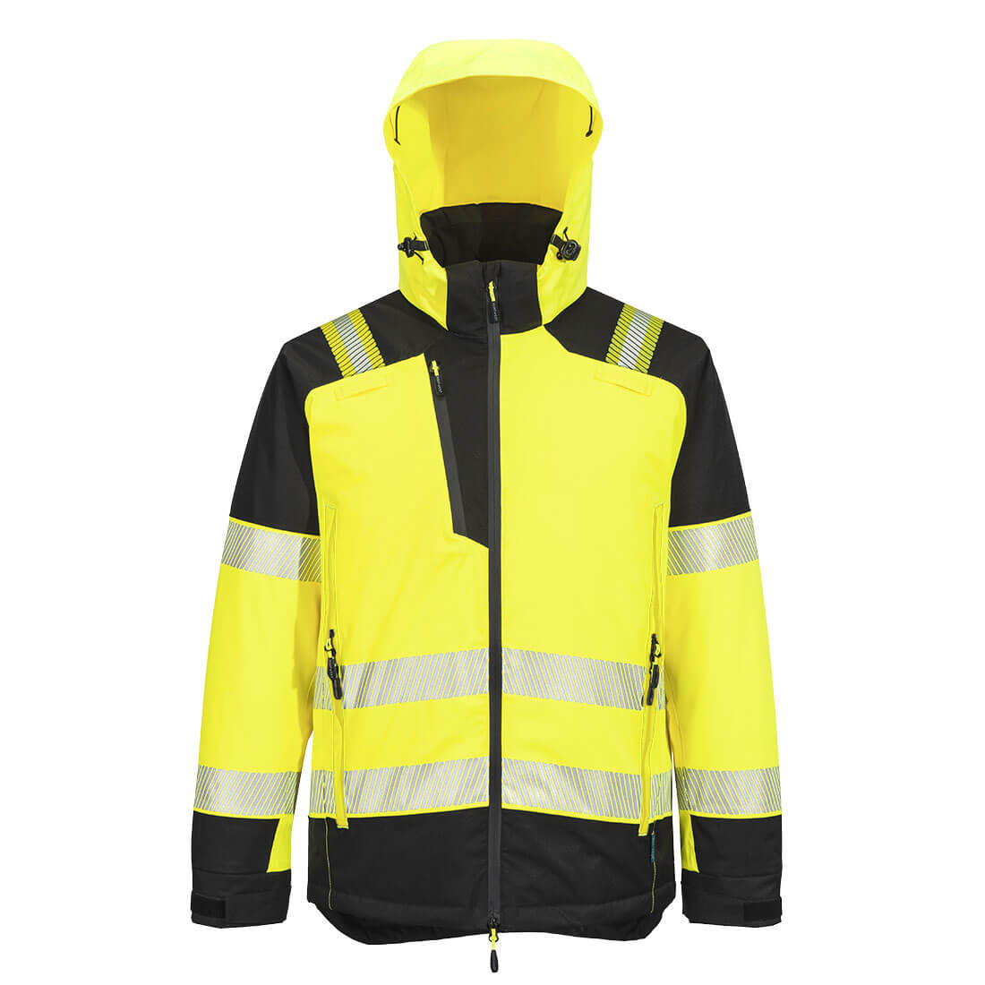 Portwest PW3 Hi-Vis Winterjacke (T160) Gelb/Schwarz L