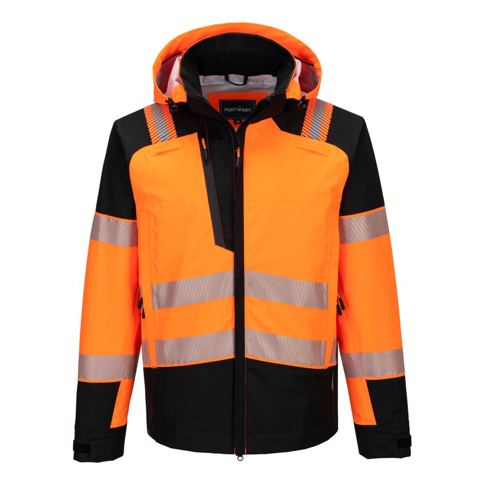 Portwest PW3 Hi-Vis Regenjacke (3L) (T166)