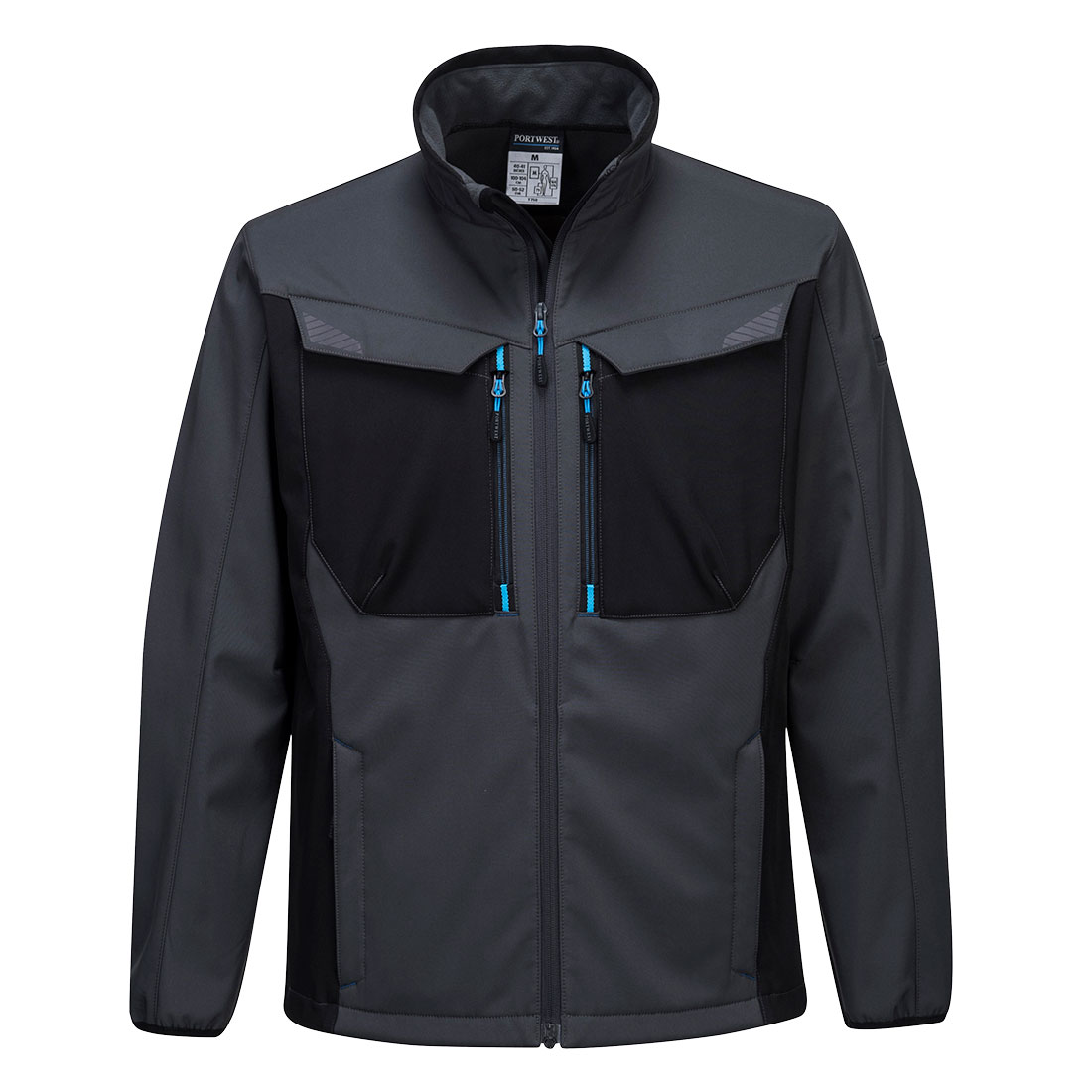 Portwest WX3 Softshell Jacke (T750) Metallgrau 5XL