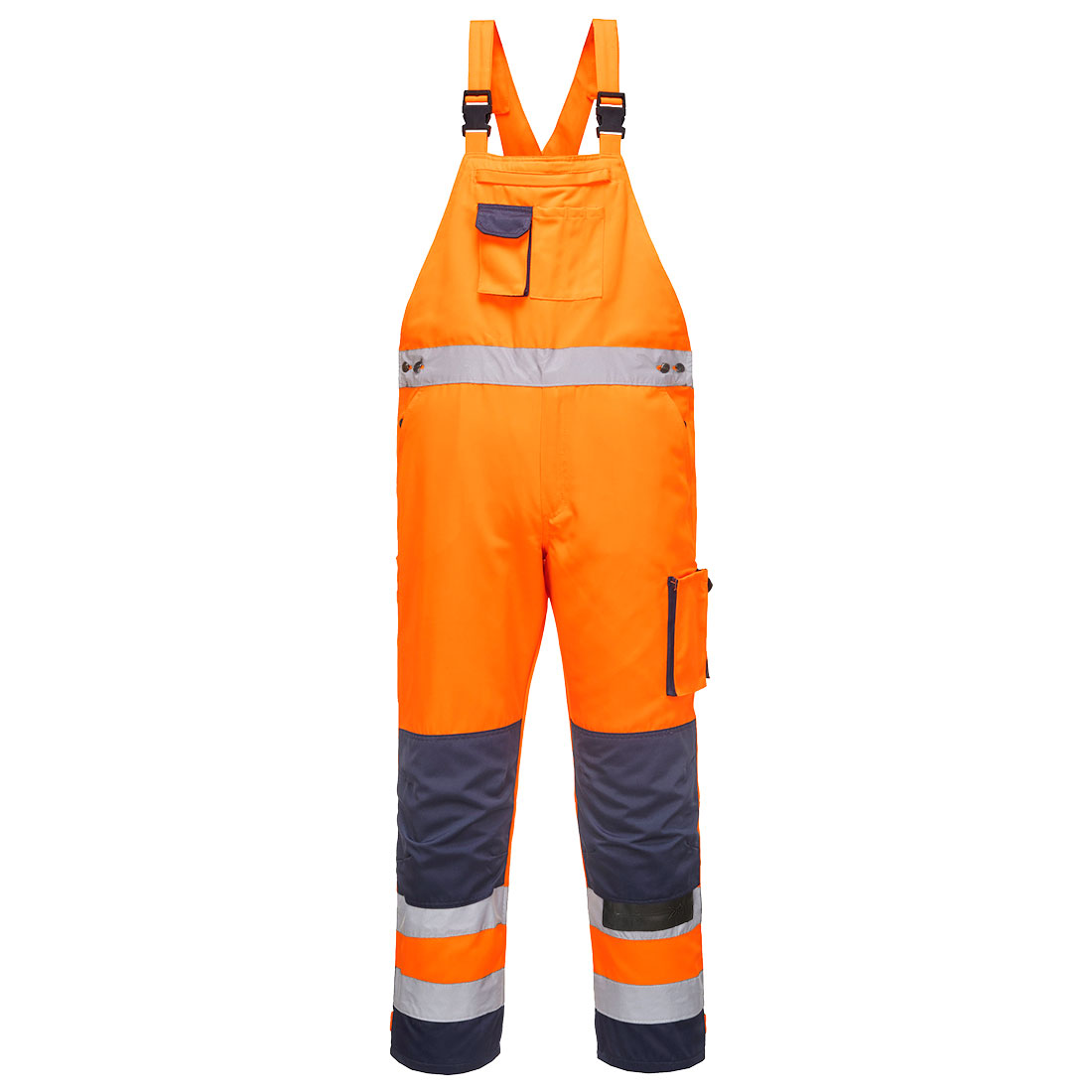 Portwest Dijon Hi-Vis Kontrast Latzhose (TX52)