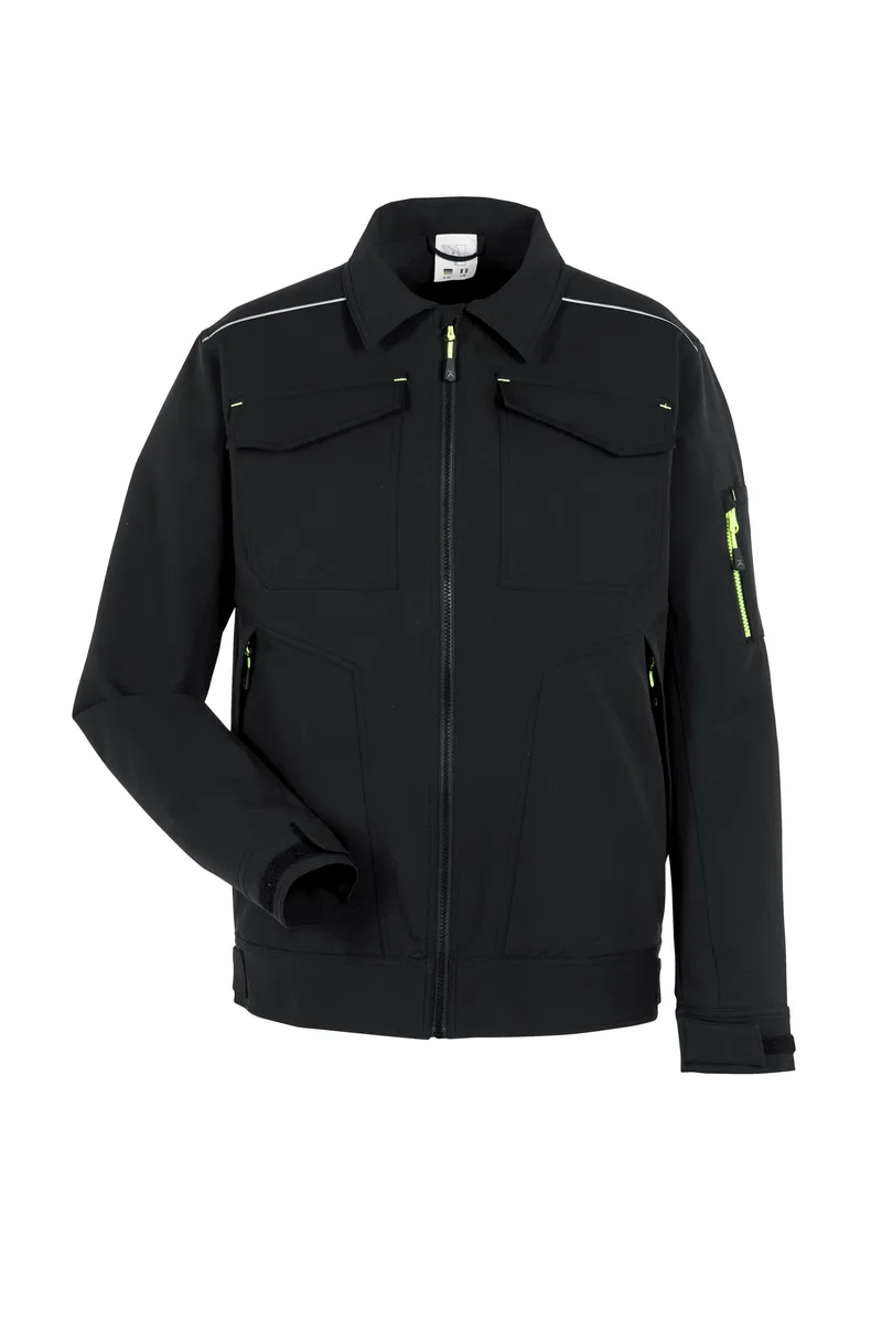 PLANAM rECOline Bundjacke schwarz/schwarz