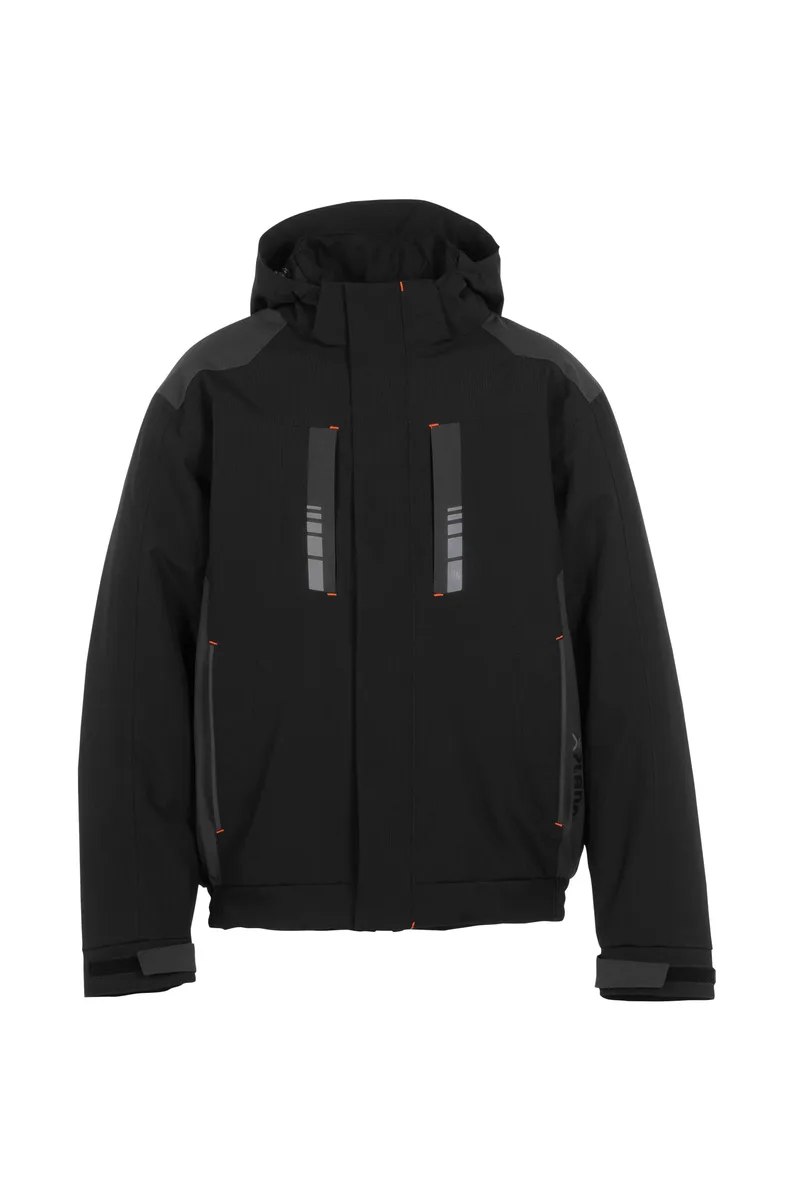 PLANAM Outdoor Moto Winterjacke schwarz/grau