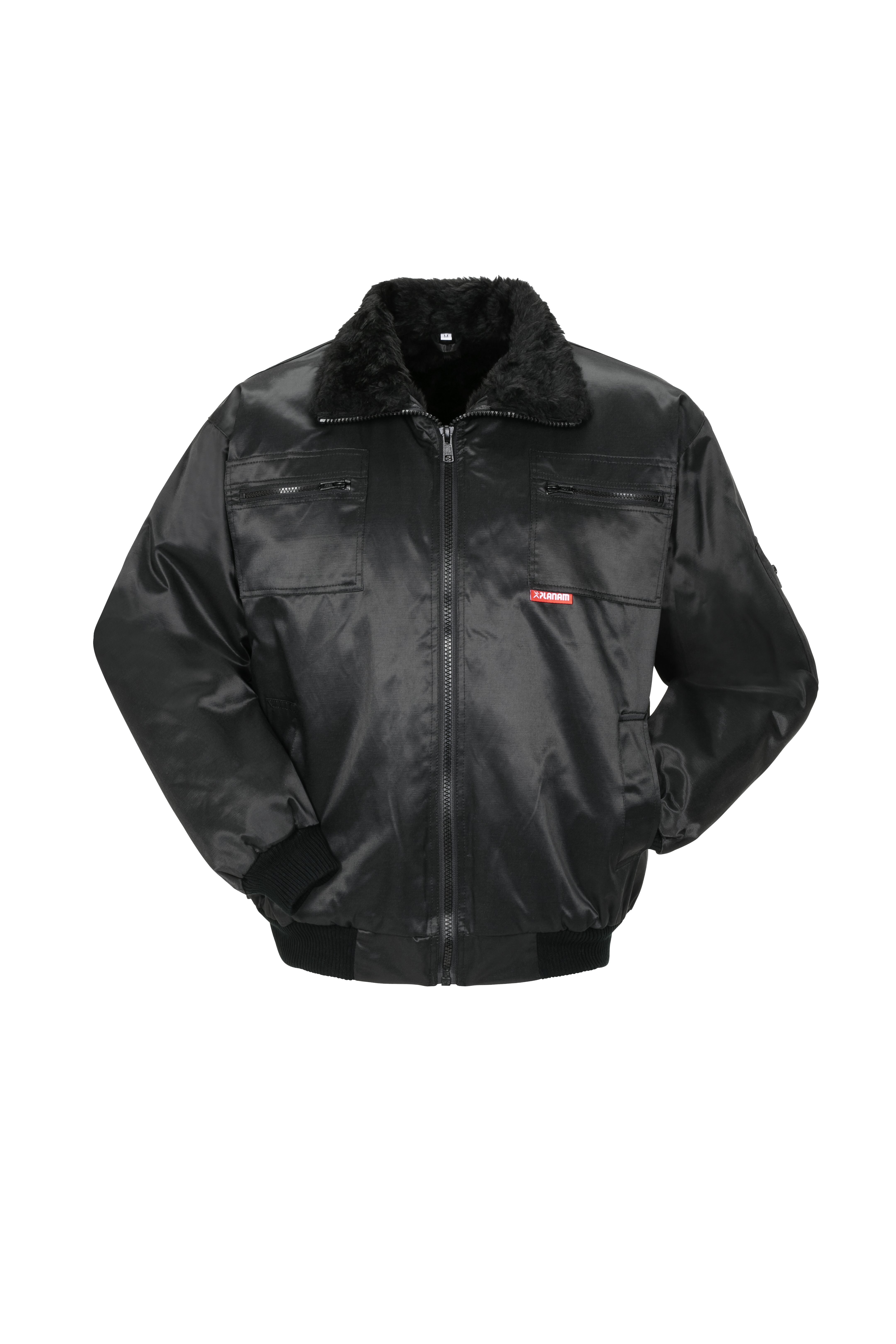 PLANAM Outdoor Gletscher Pilot Jacke schwarz (0334) schwarz 4XL