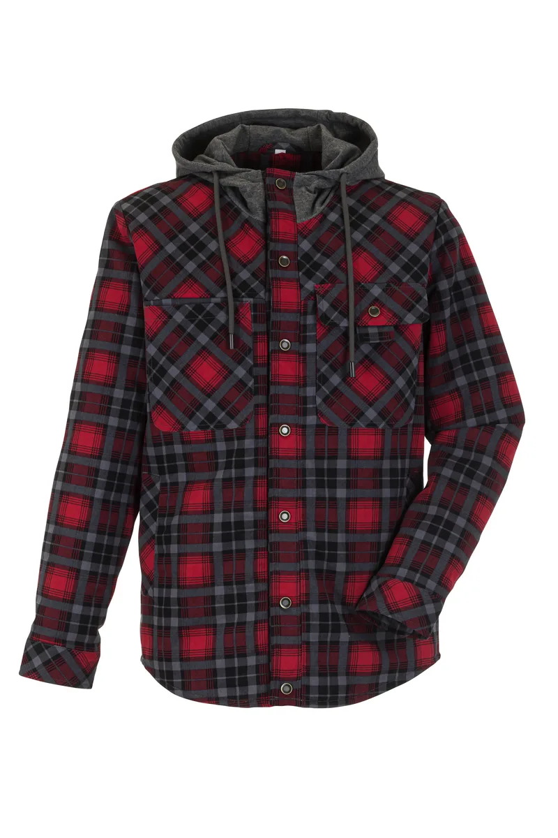 PLANAM Outdoor Thermohemd ROT/SCHIEFER