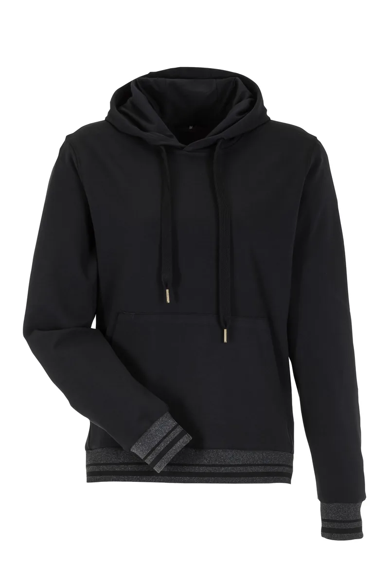 PLANAM Outdoor Choice Damen Hoodie SCHWARZ