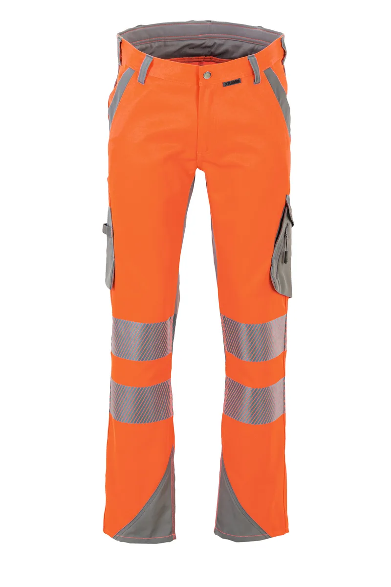 PLANAM Norit Warnschutz Herren Bundhose orange/zink