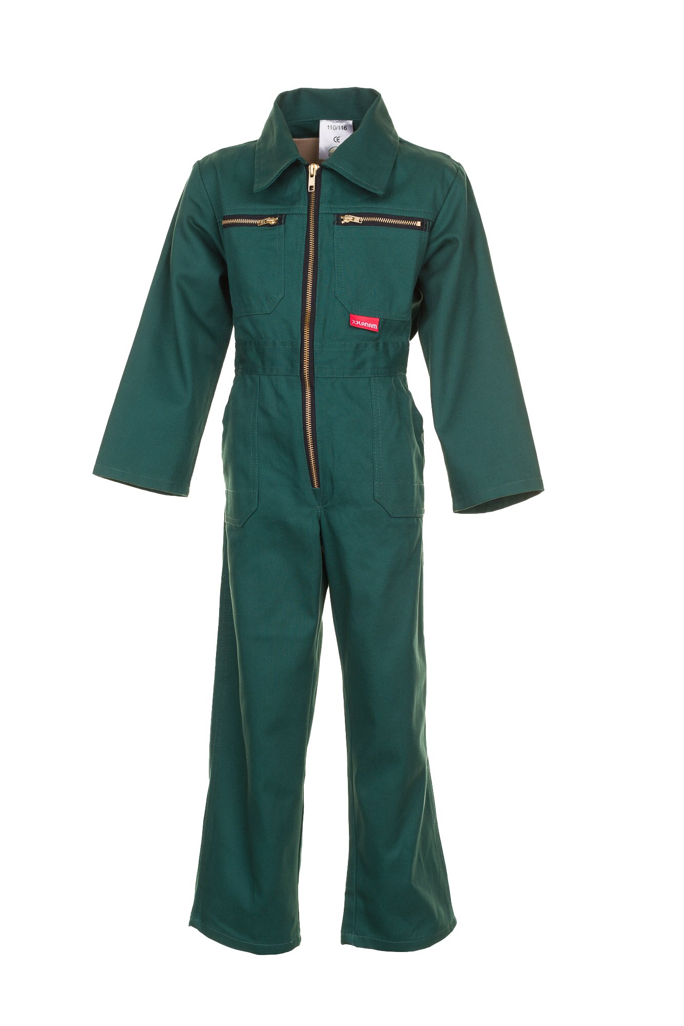 PLANAM Kinderbekleidung Kinder-Rallyekombi mittelgrün (0162) mittelgrün 134/140