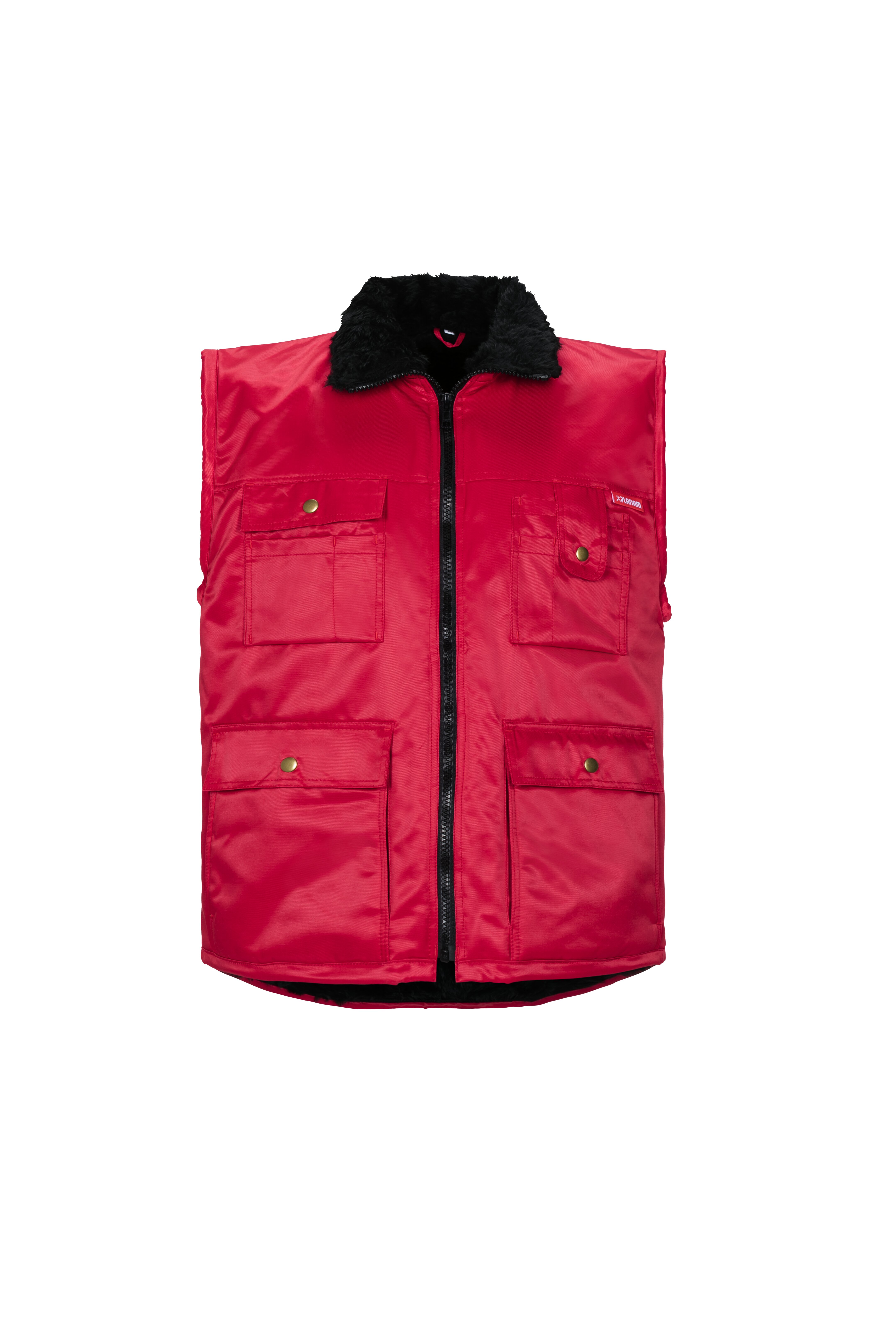 PLANAM Outdoor Gletscher Piloten Weste rot (0343) rot XXXL