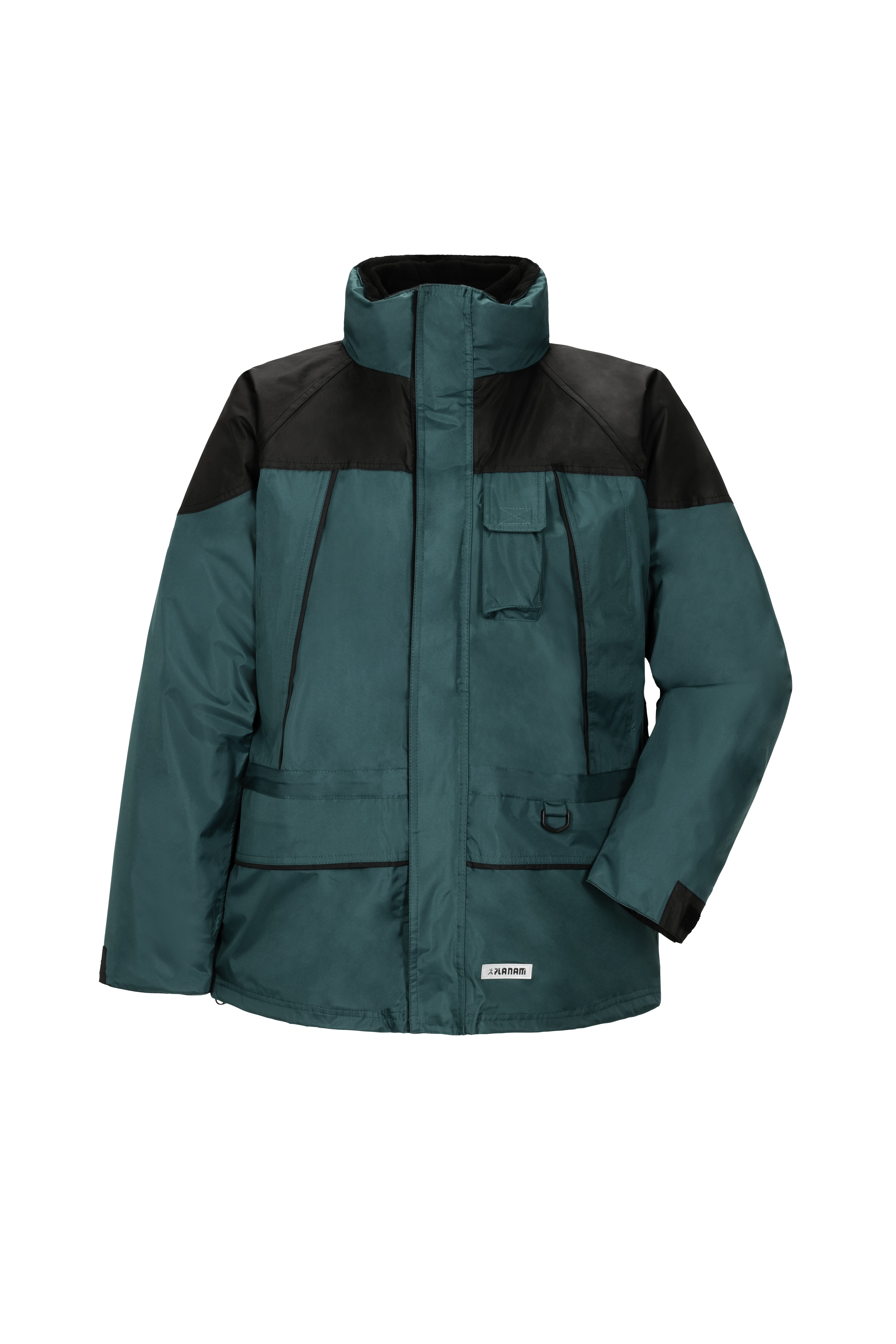 PLANAM Outdoor Twister Jacke grün/schwarz