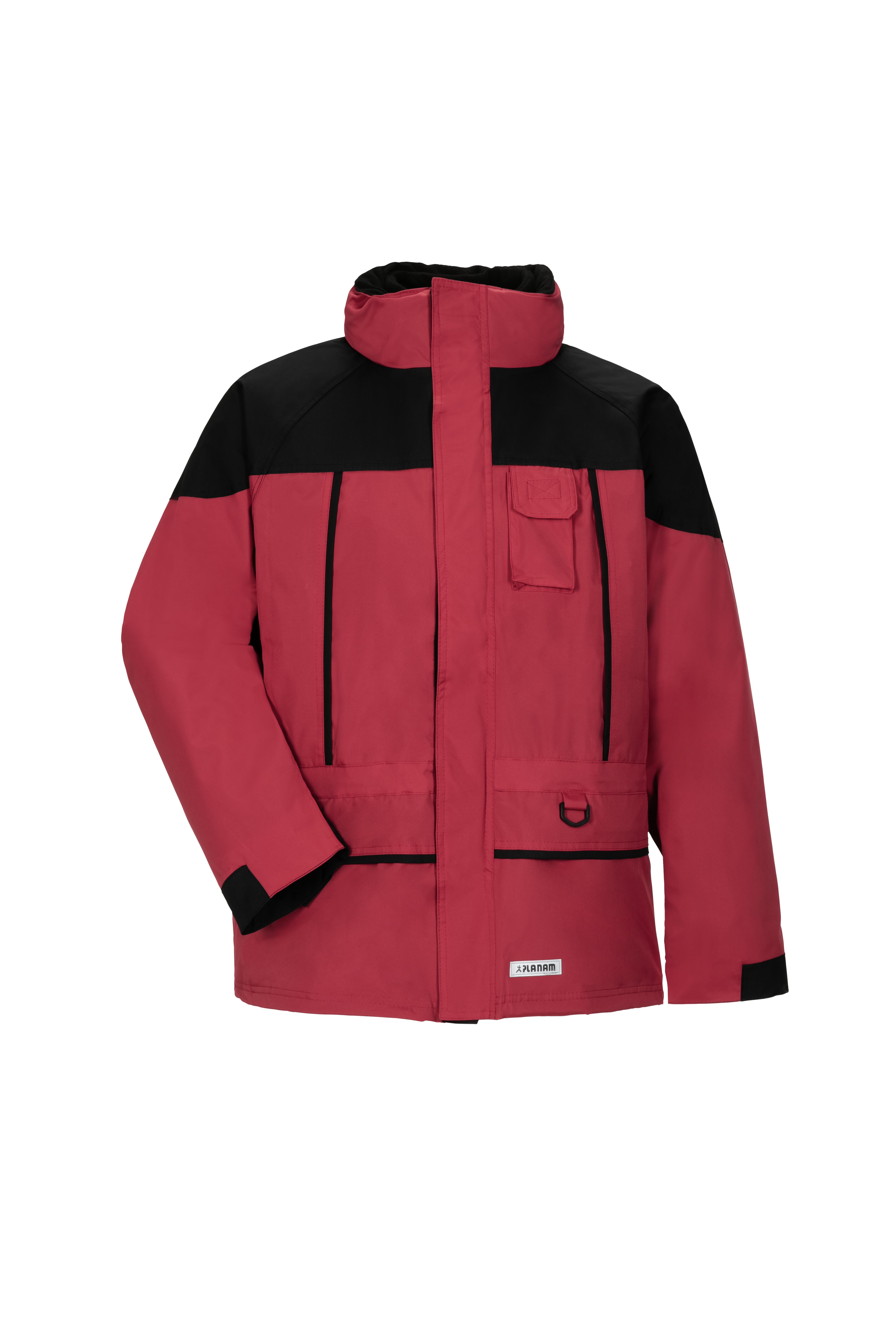 PLANAM Outdoor Twister Jacke rot/schwarz