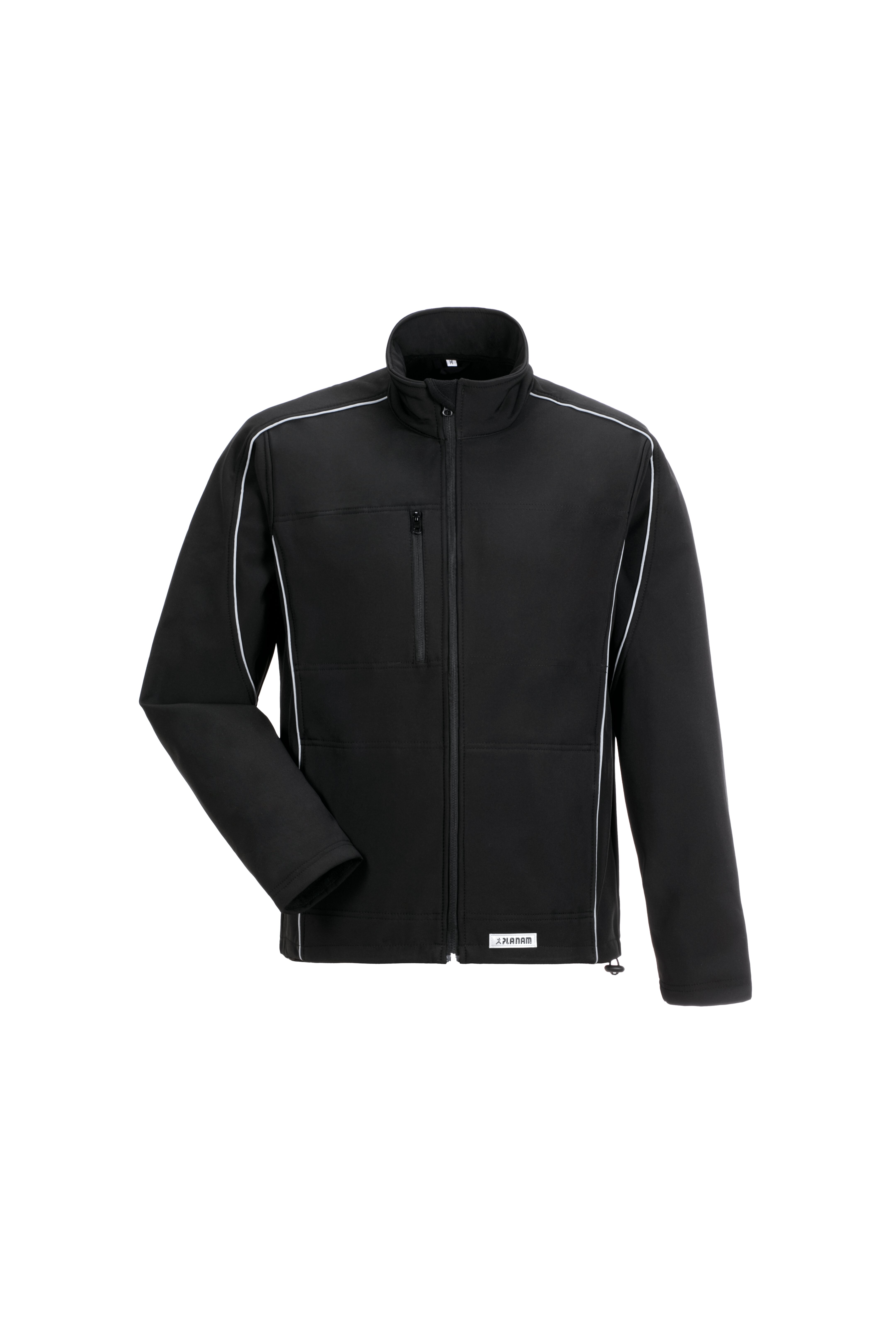 PLANAM Outdoor Twilight Softshelljacke schwarz (3450) schwarz L