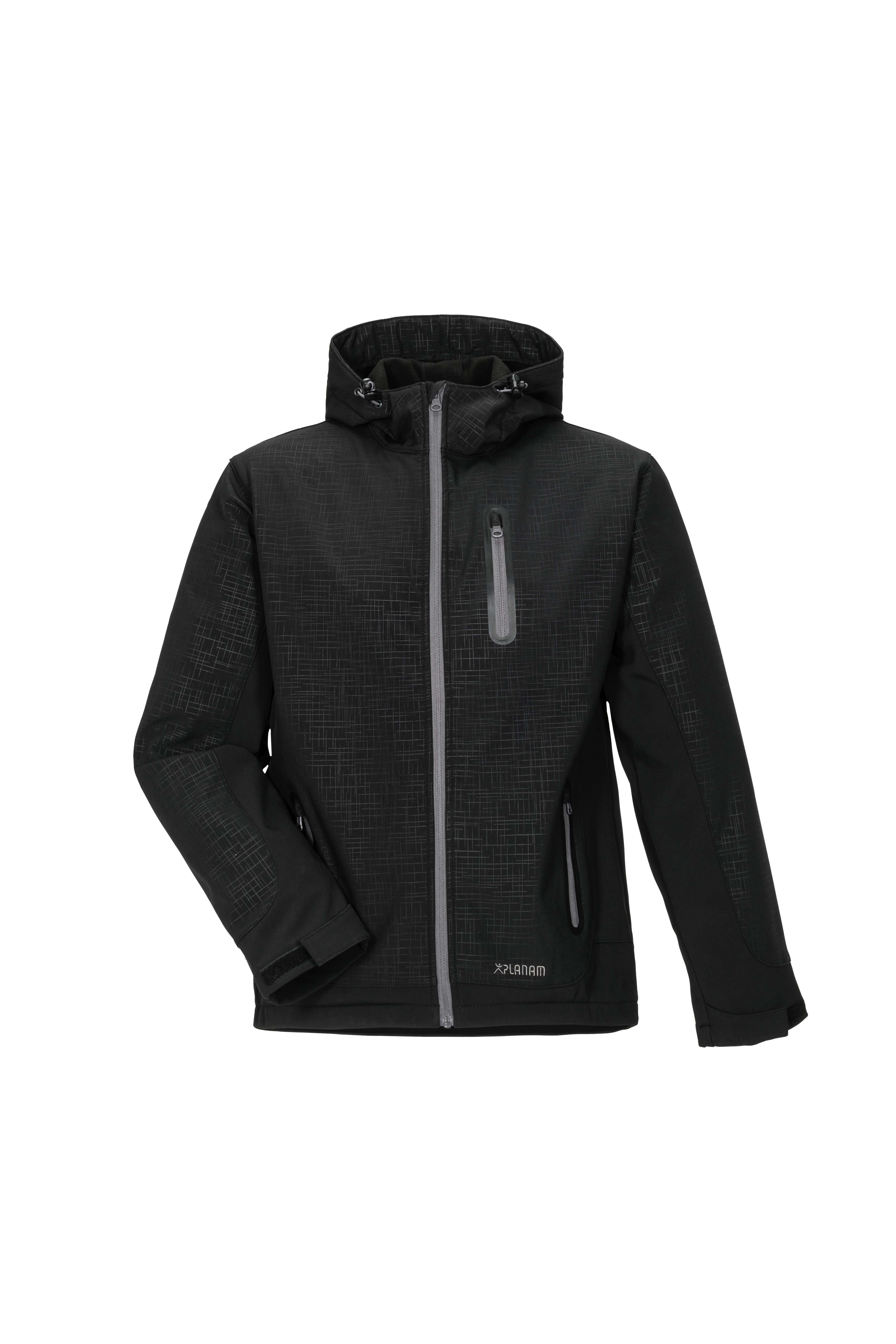 PLANAM Outdoor Cube Softshelljacke schwarz (3700) schwarz XS