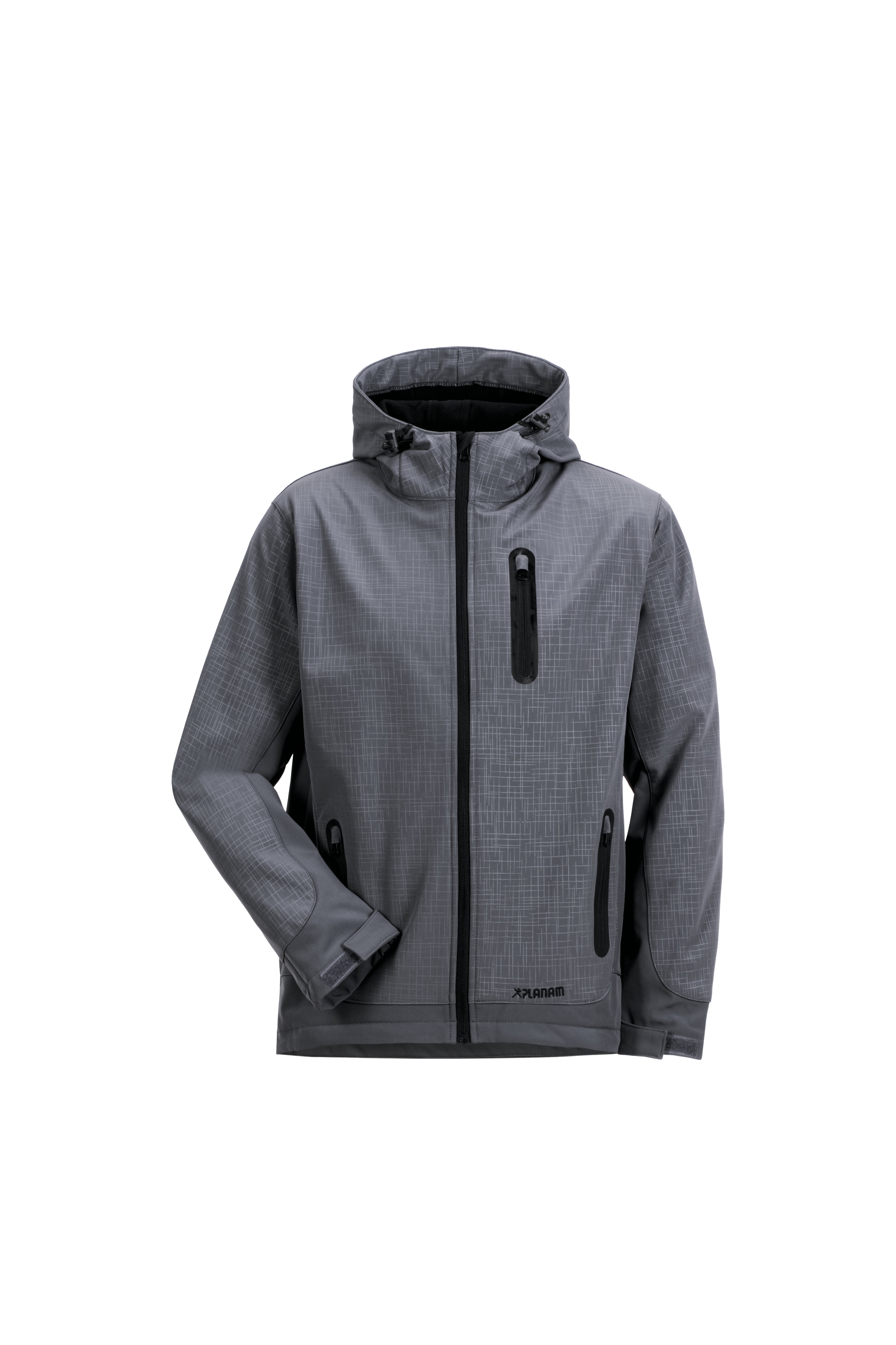 PLANAM Outdoor Cube Softshelljacke schiefer