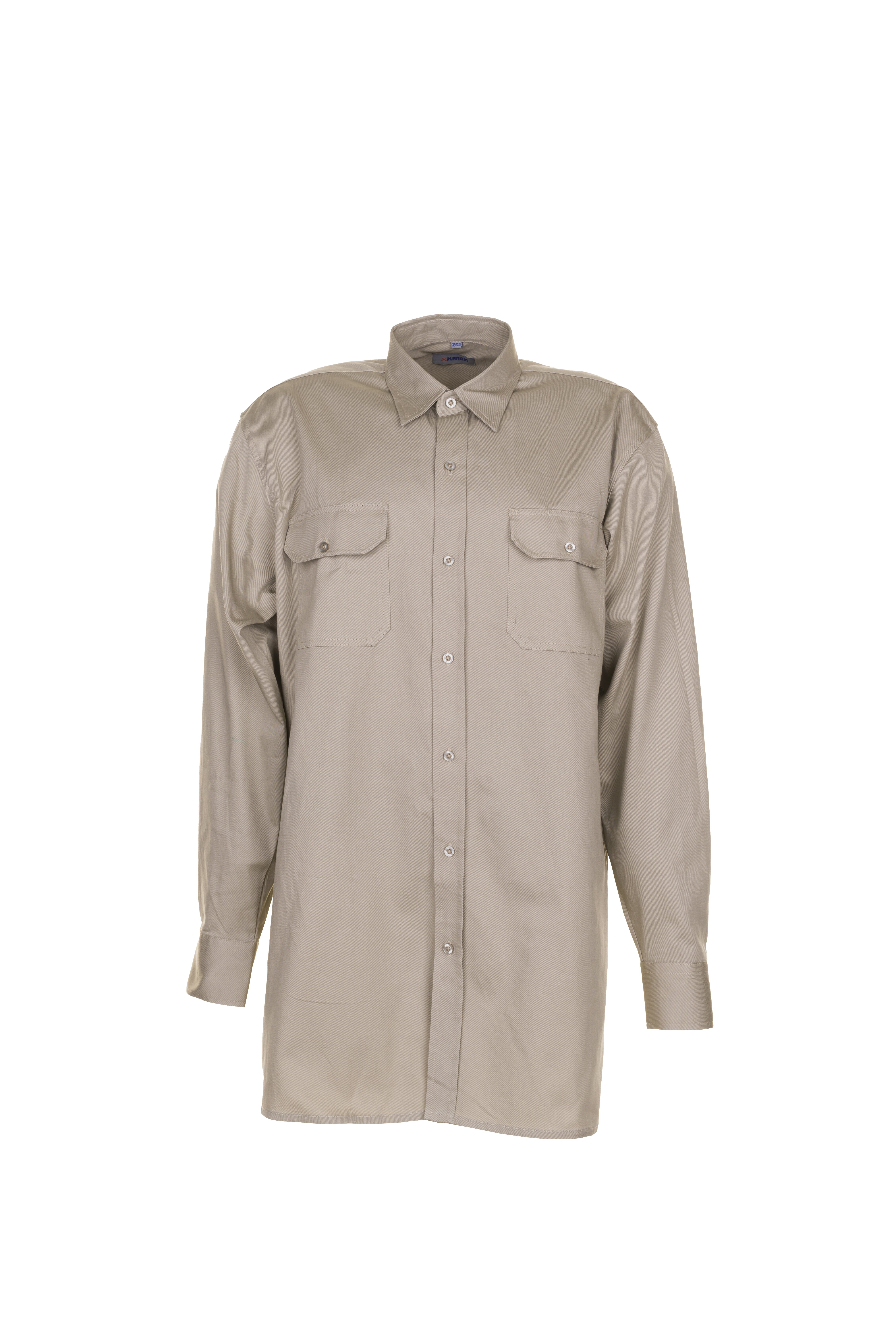 PLANAM Hemden Köperhemd 1/1 Arm khaki