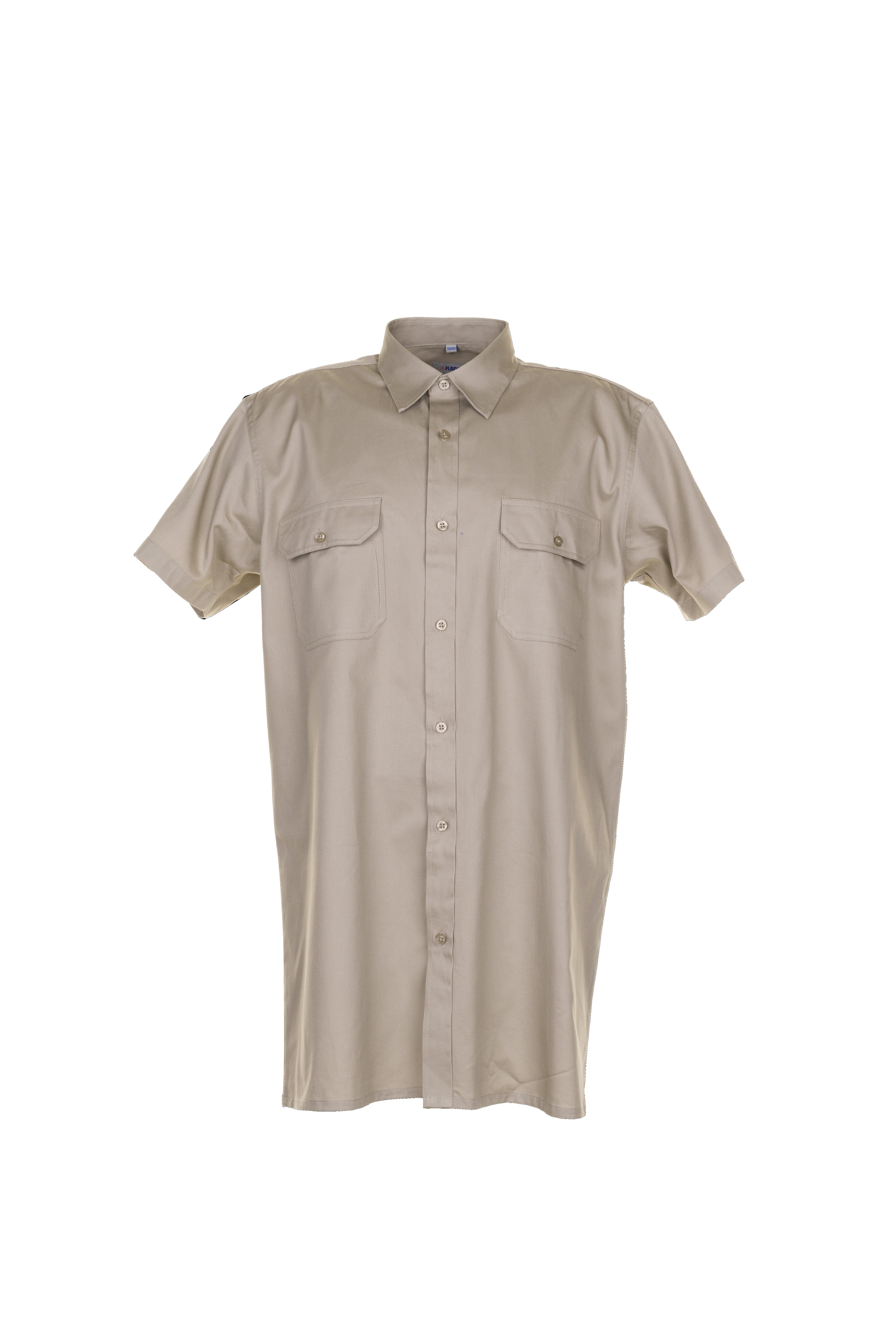 PLANAM Hemden Köperhemd 1/4 Arm khaki (0412) khaki 41/42