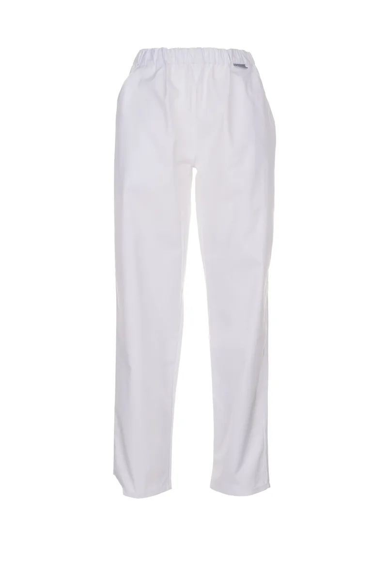 PLANAM Damen Bundhose Mischgewebe reinweiß