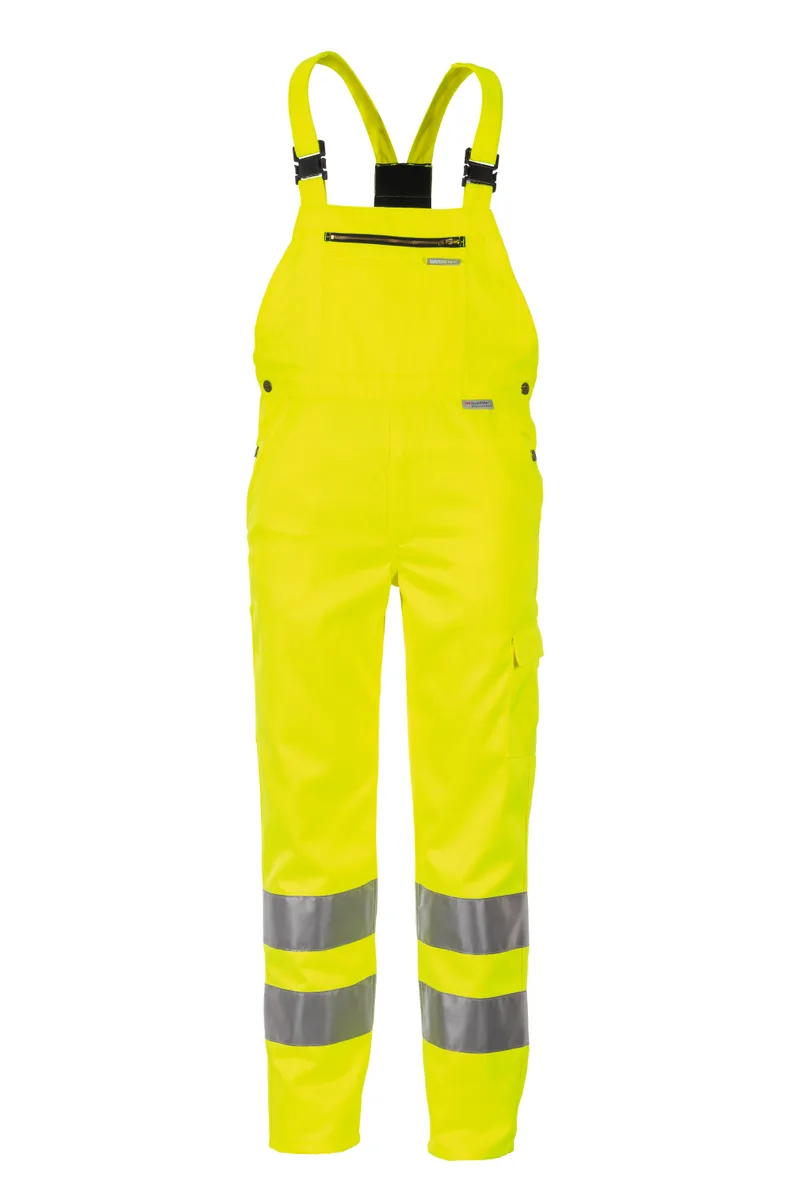 PLANAM Warnschutz Latzhose uni gelb