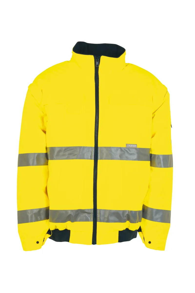 PLANAM Warnschutz Pilotenjacke uni gelb