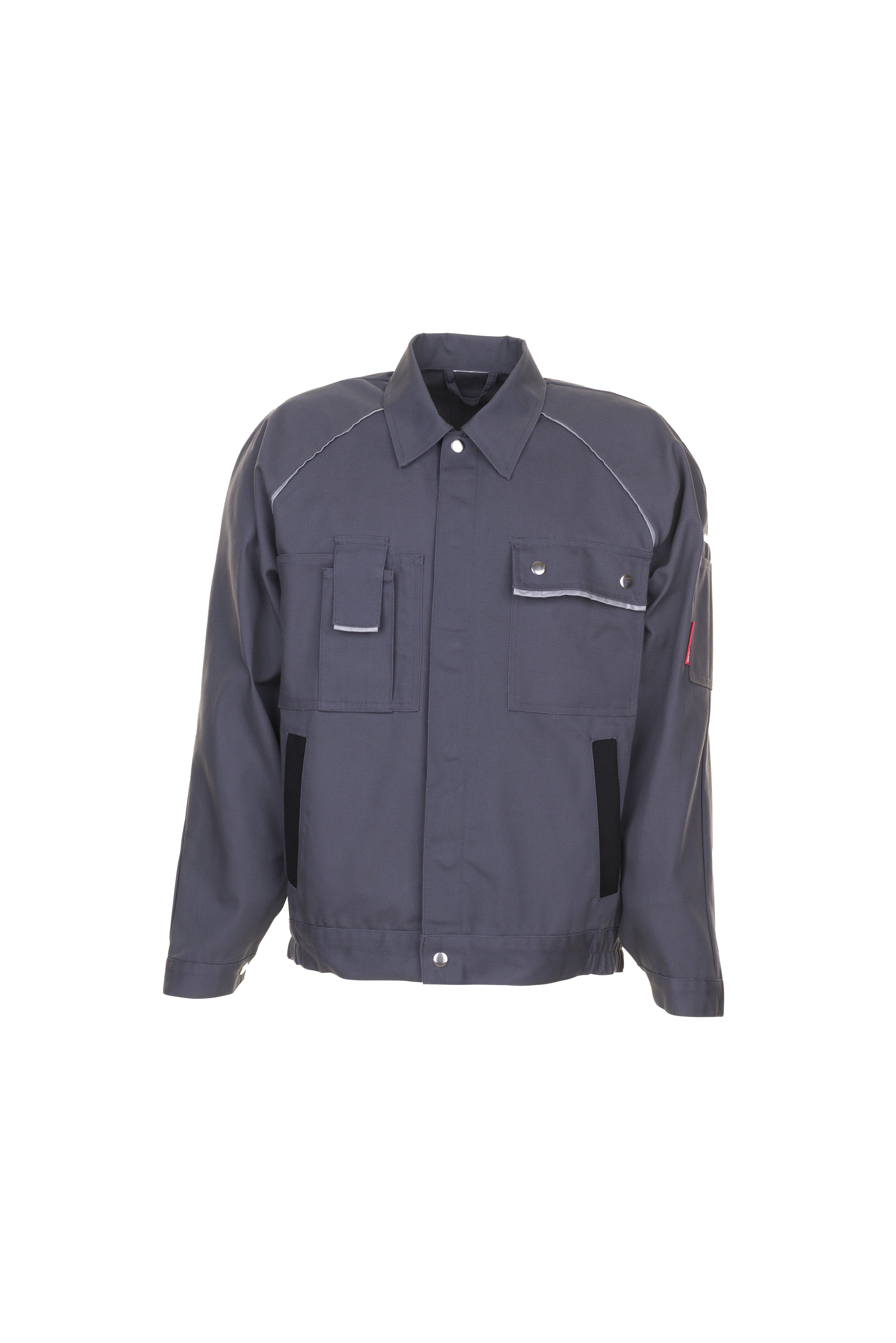 PLANAM Canvas 320 Bundjacke grau/schwarz