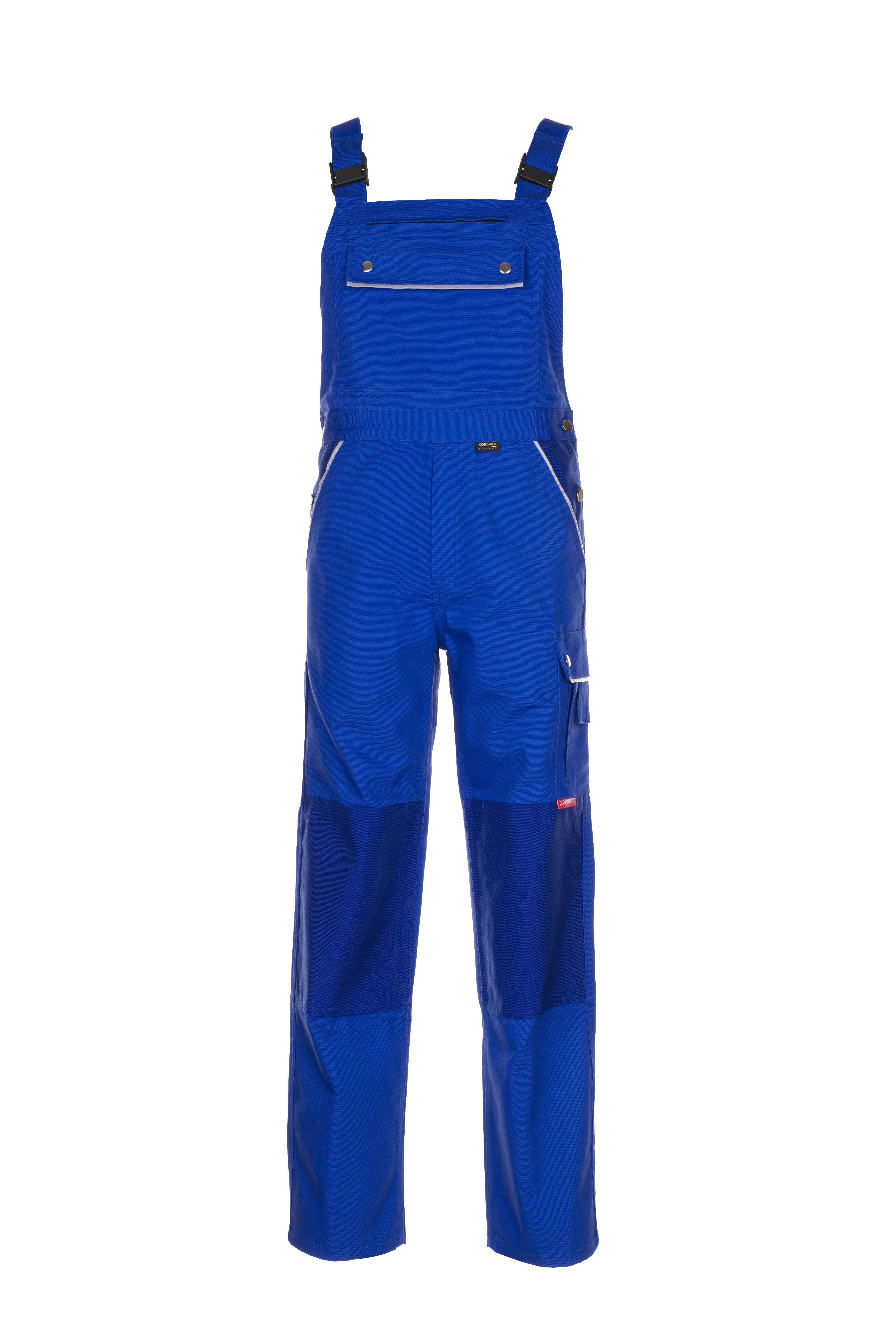PLANAM Canvas 320 Latzhose kornblumenblau/kornblumenblau