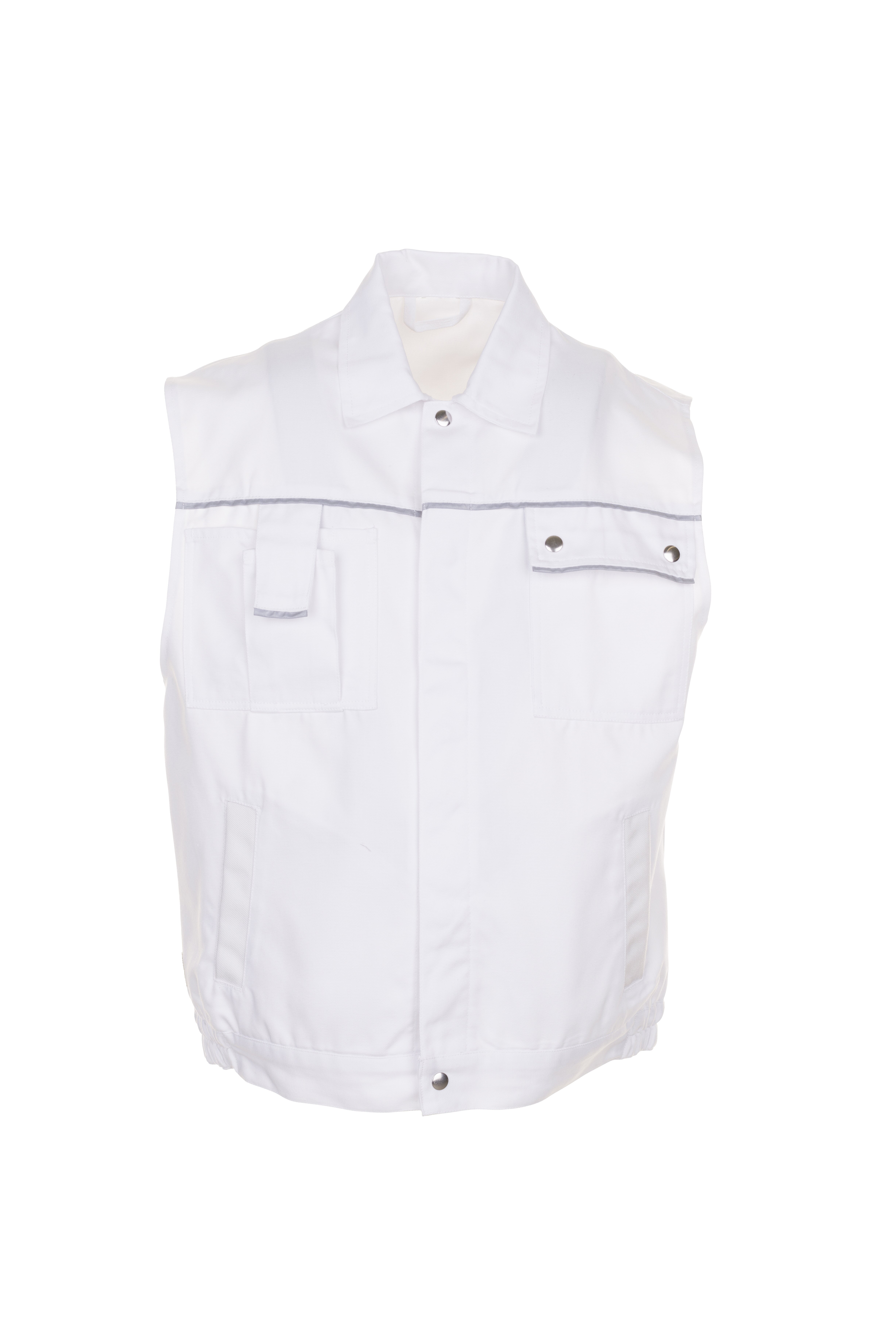 PLANAM Canvas 320 Weste reinweiß/reinweiß (2162) reinweiß/reinweiß XXL