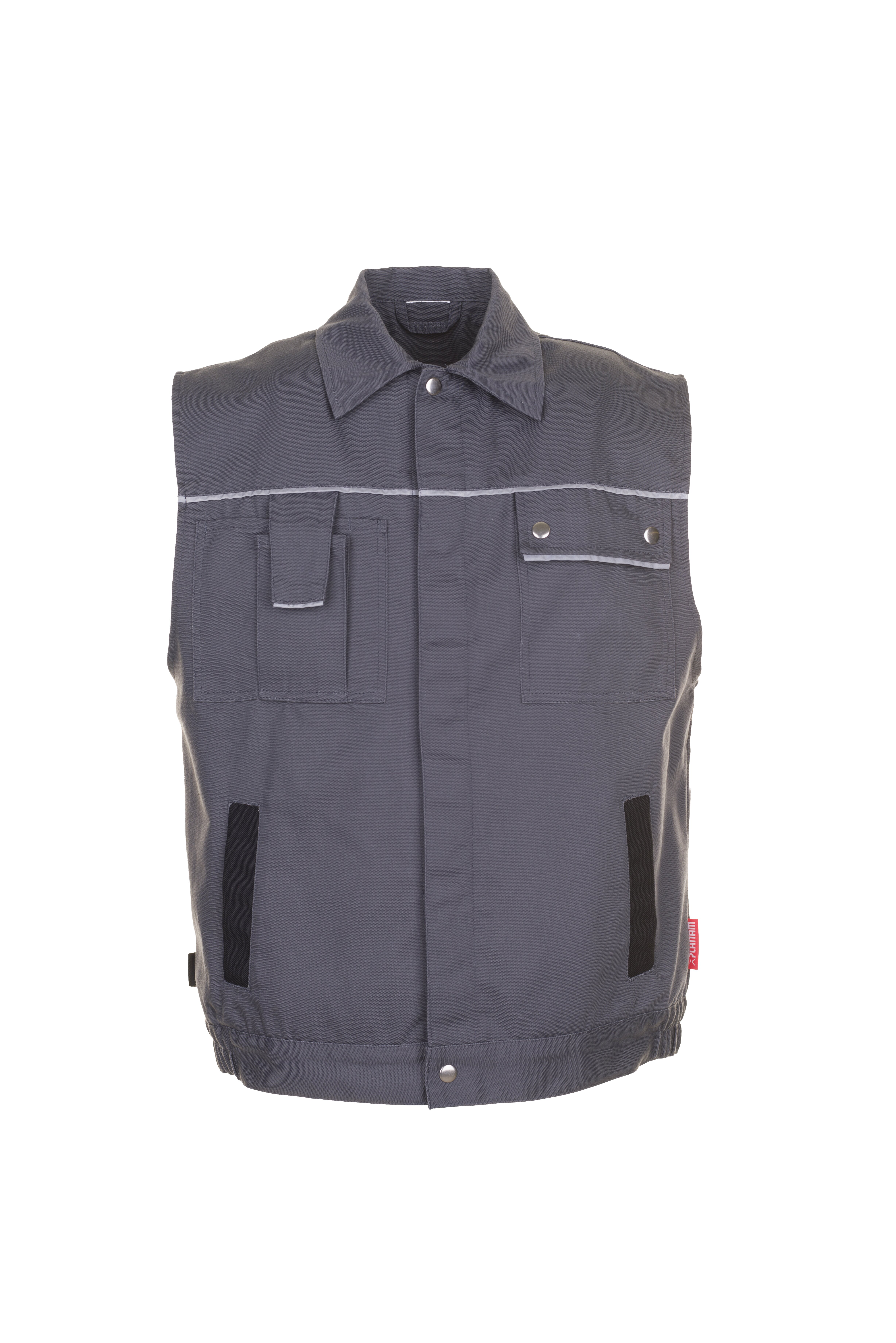 PLANAM Canvas 320 Weste grau/schwarz (2163) grau/schwarz M