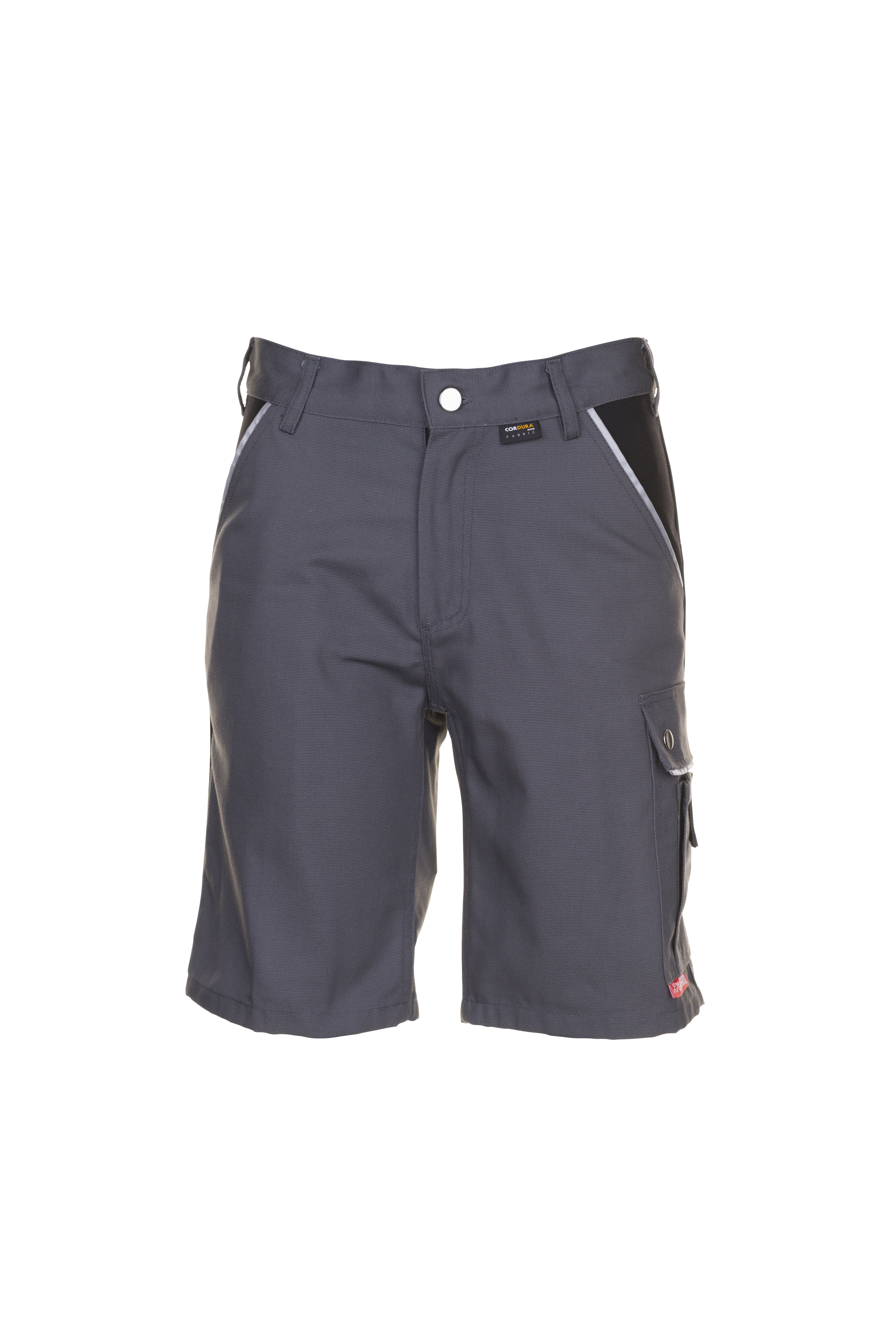 PLANAM Canvas 320 Shorts grau/schwarz