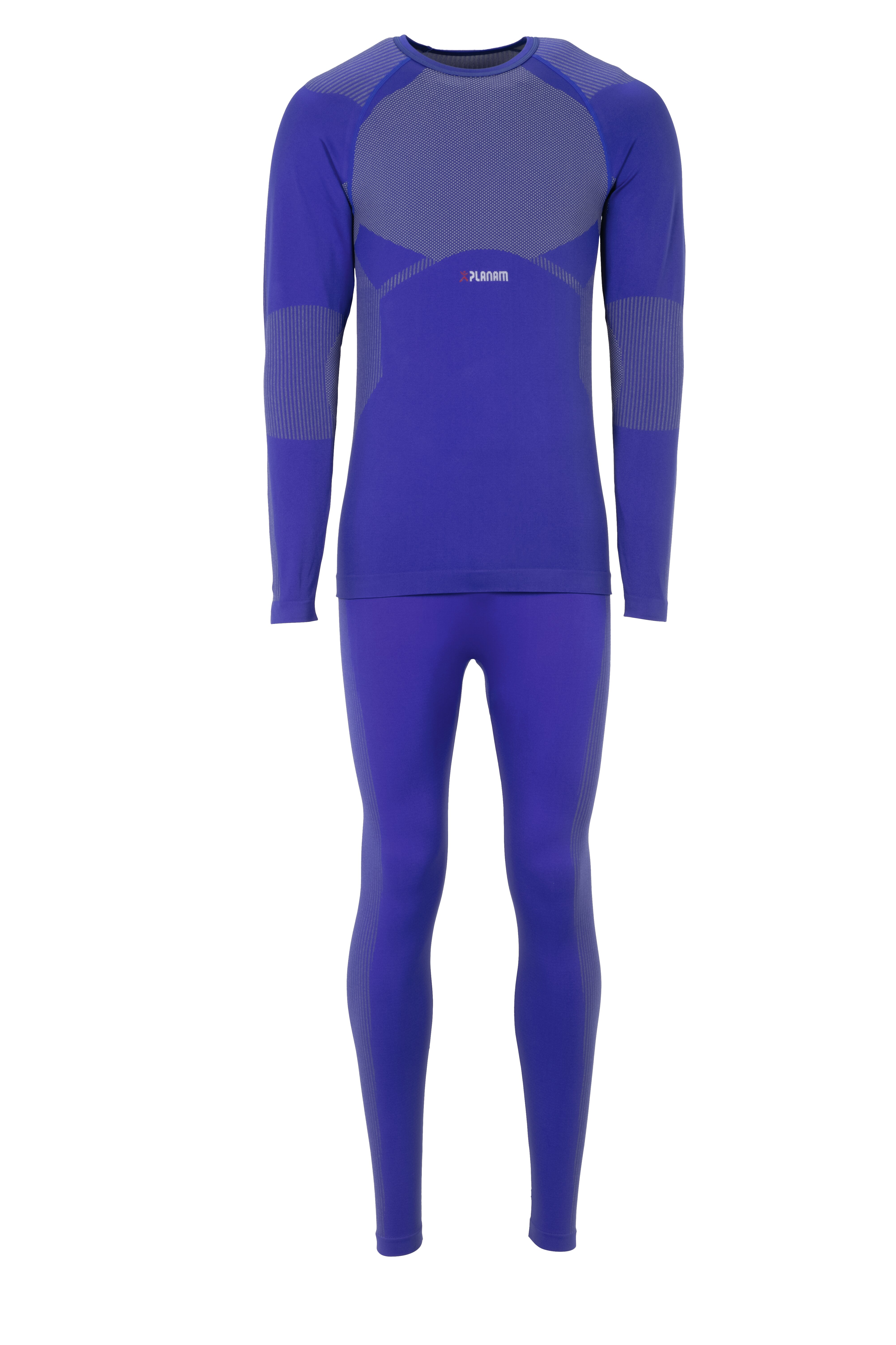 PLANAM Funktionsunterwäsche Set Fit 250 g/m² blau