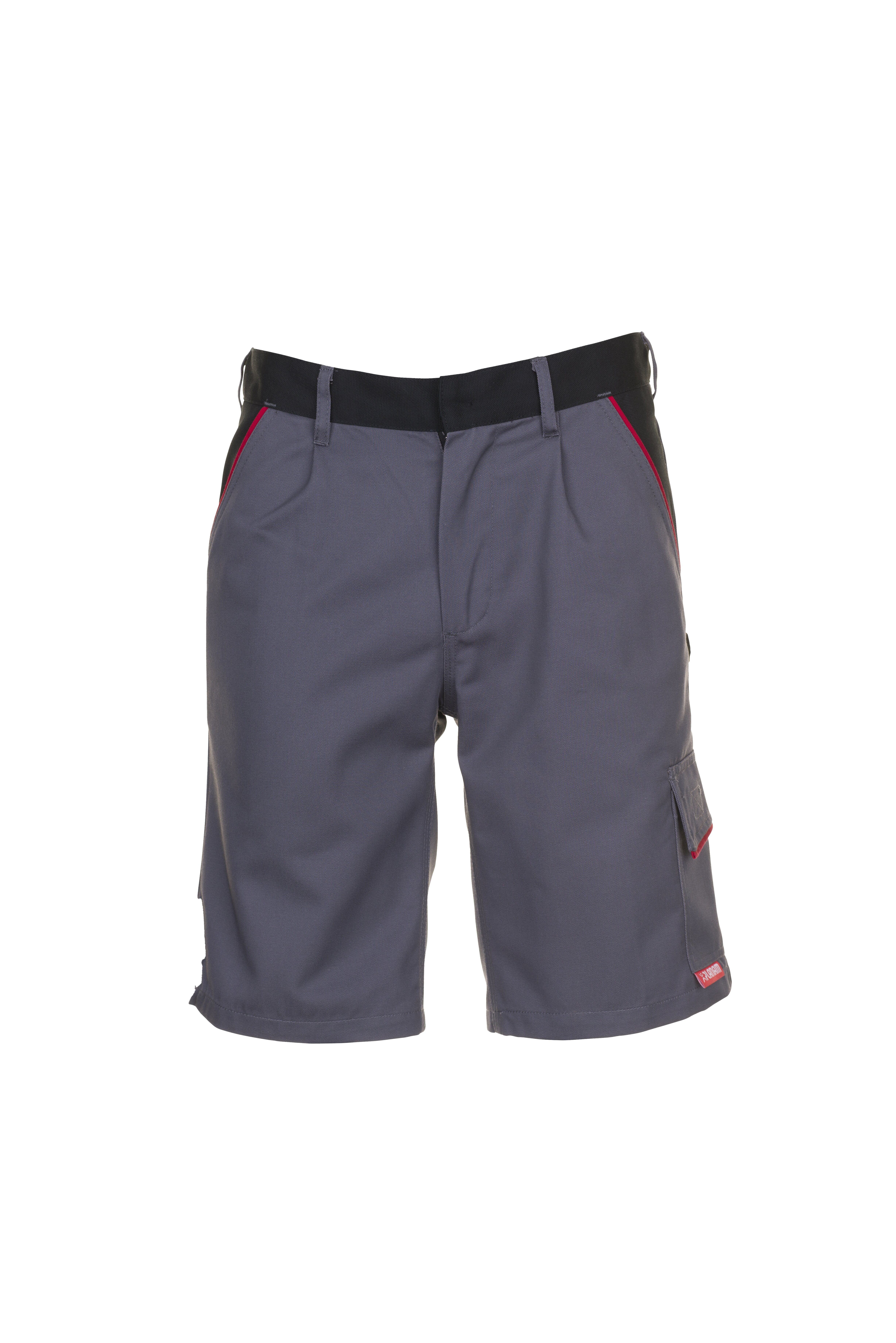PLANAM Highline Shorts schiefer/schwarz/rot