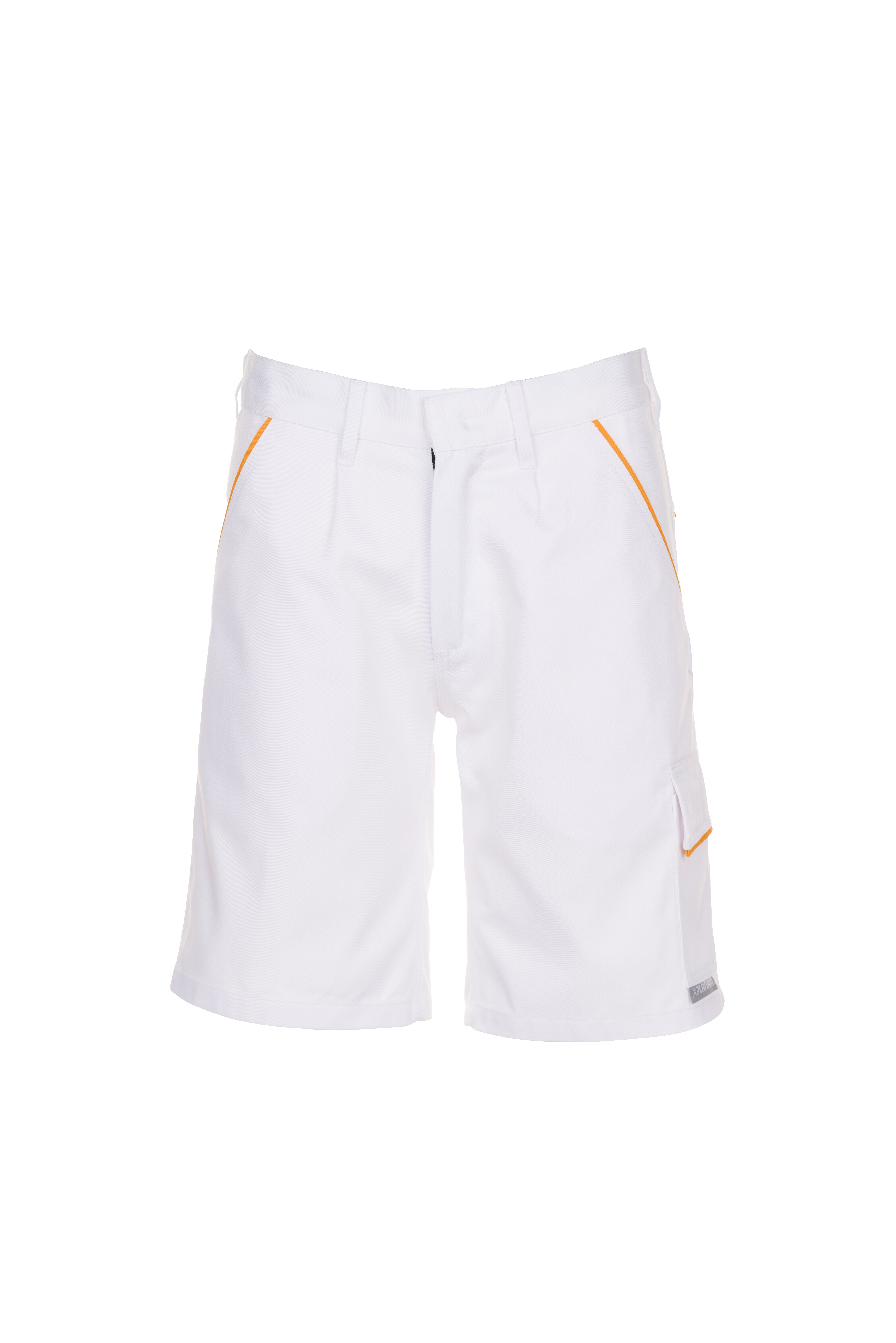 PLANAM Highline Shorts reinweiß/reinweiß/gelb