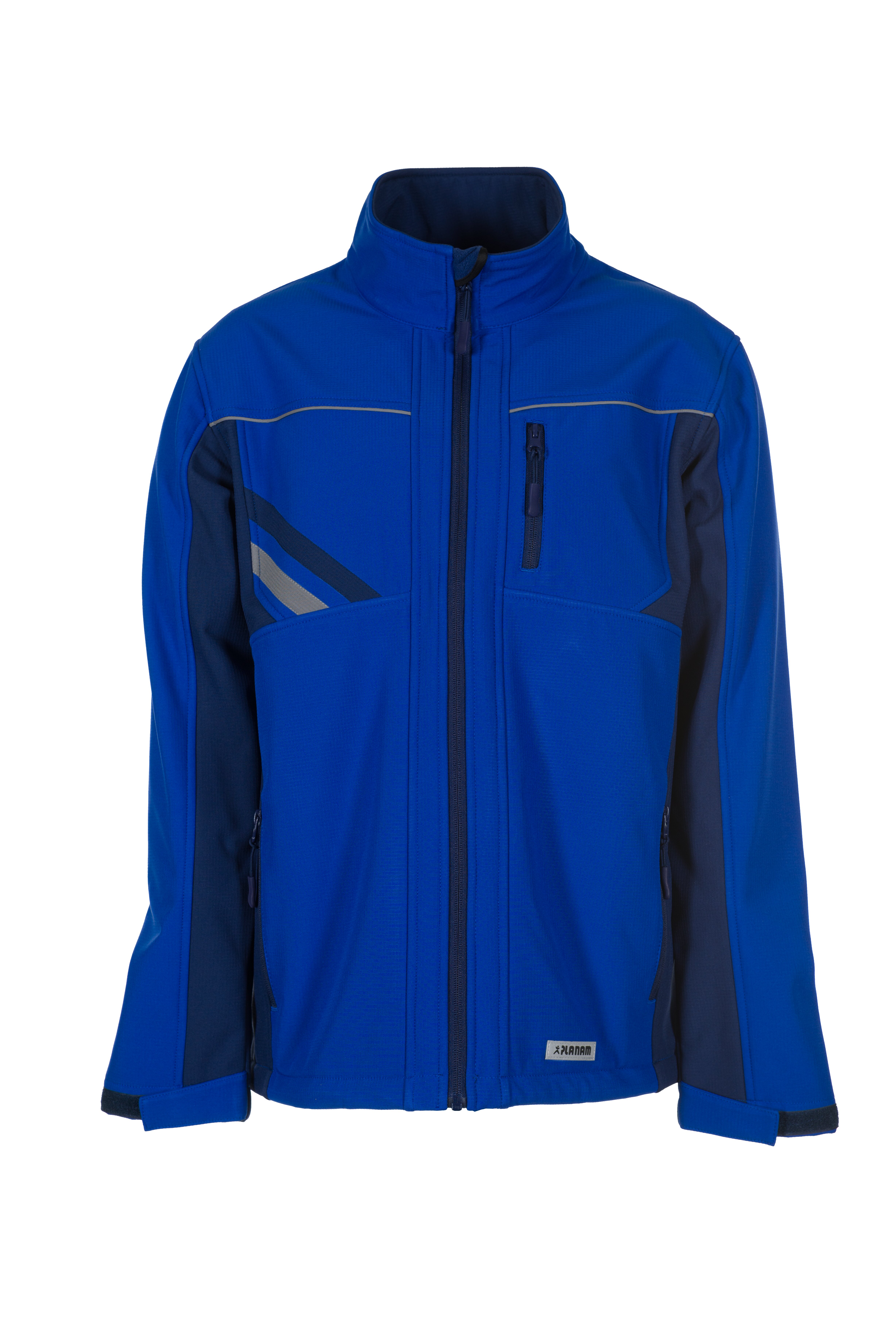 PLANAM Highline Softshelljacke kornblumenblau/marine/zink (2380) kornblumenblau/marine/zink XS