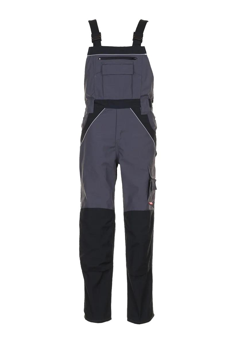 PLANAM Plaline Latzhose schiefer/schwarz
