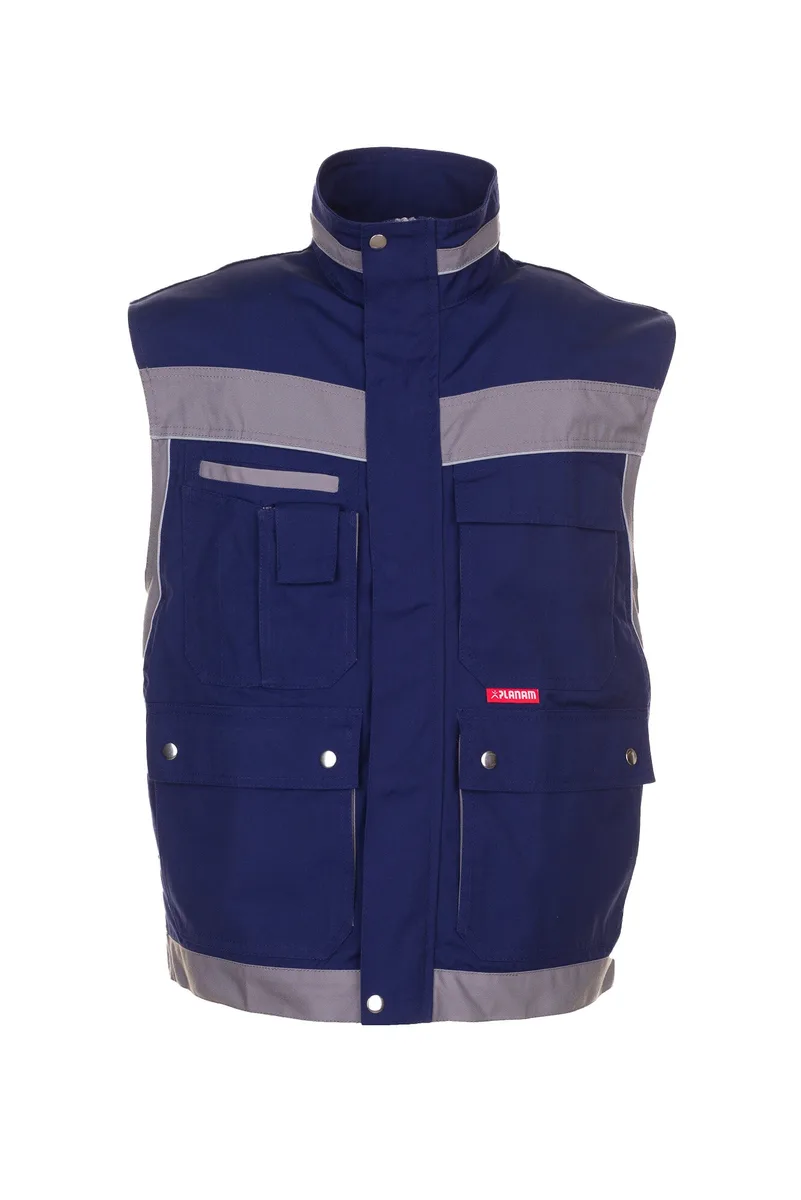 PLANAM Plaline Weste marine/zink