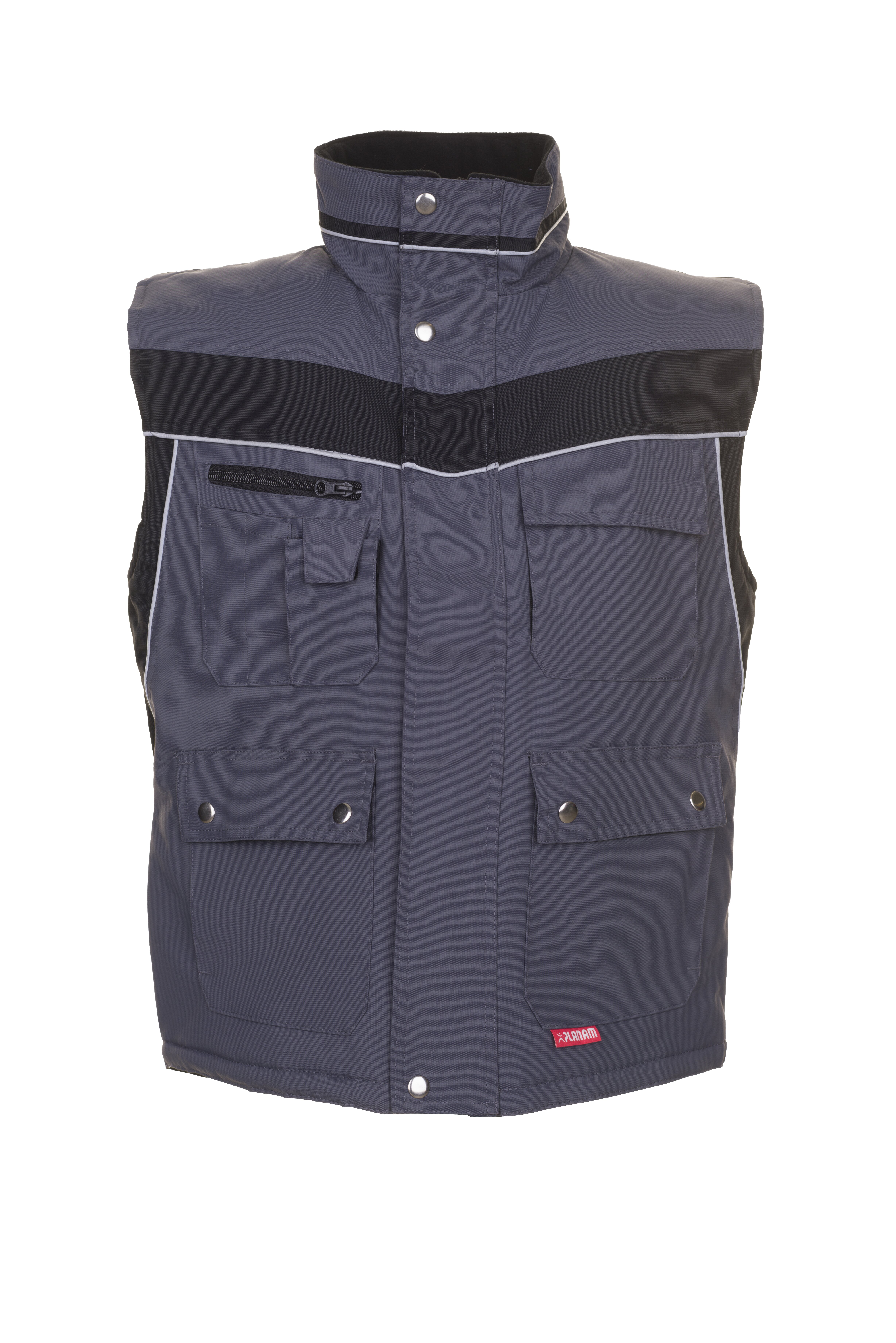 PLANAM Plaline Winterweste schiefer/schwarz (2586) schiefer/schwarz 4XL