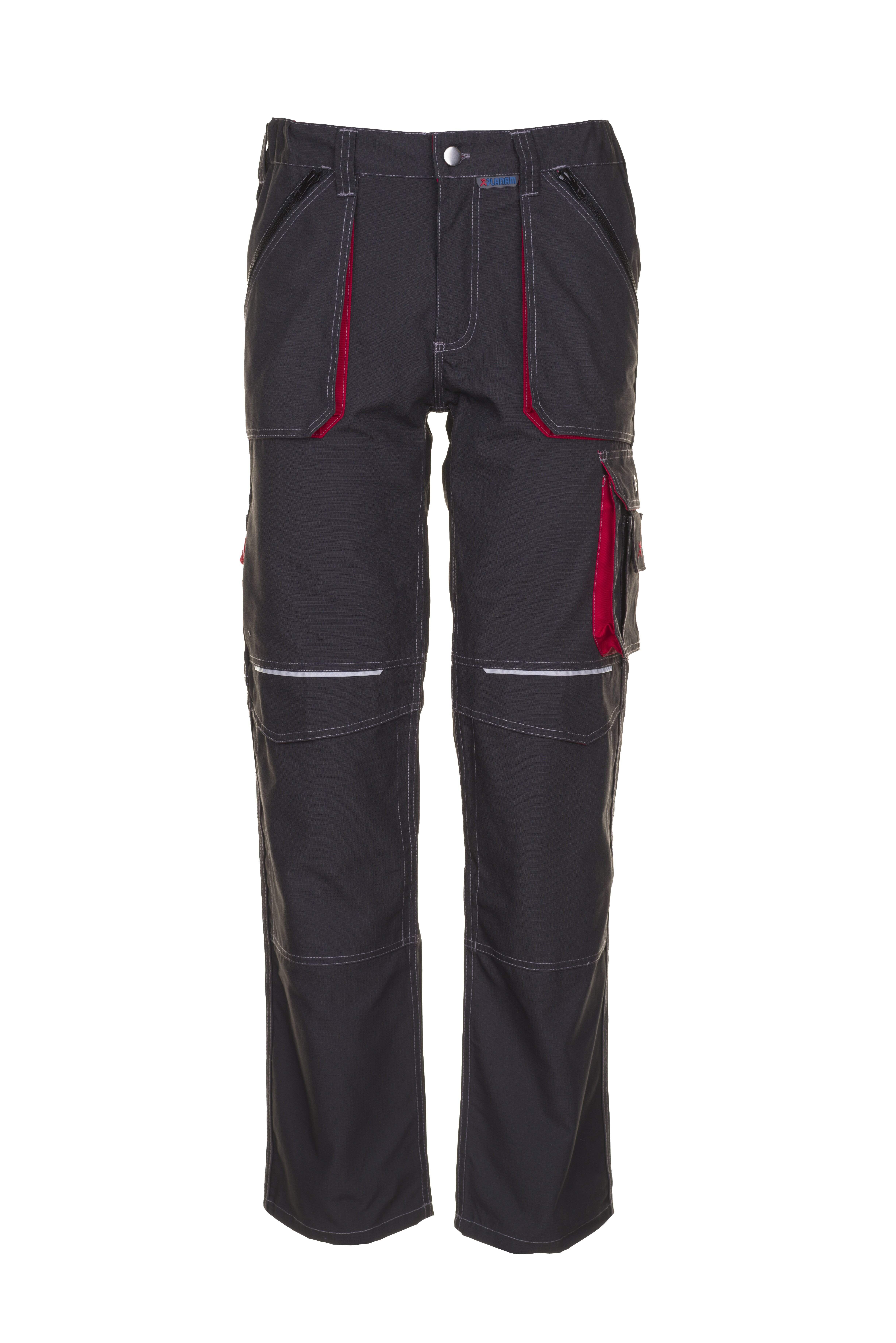 PLANAM Basalt Bundhose anthrazit/rot