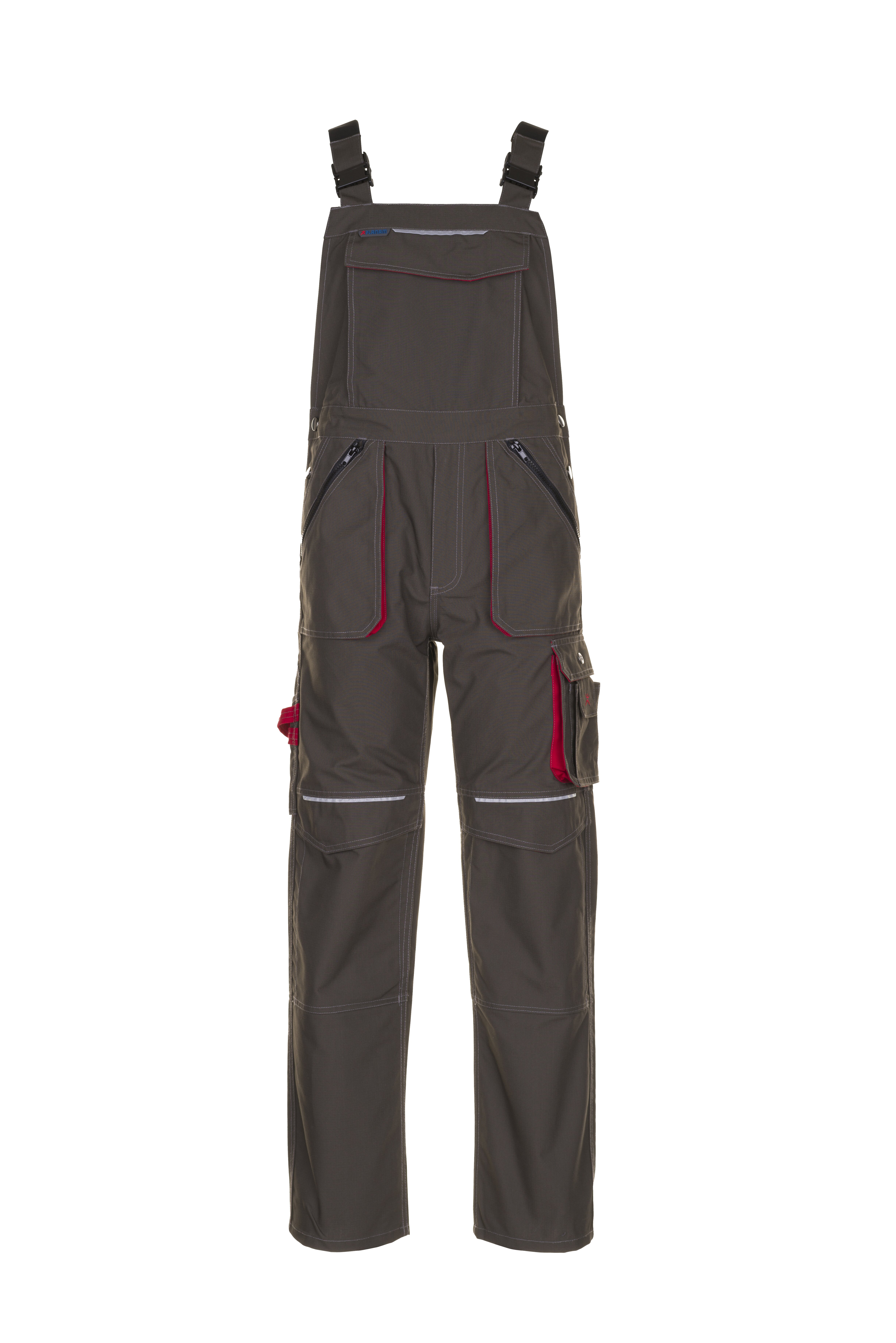 PLANAM Basalt Latzhose oliv/rot (2833) oliv/rot 42
