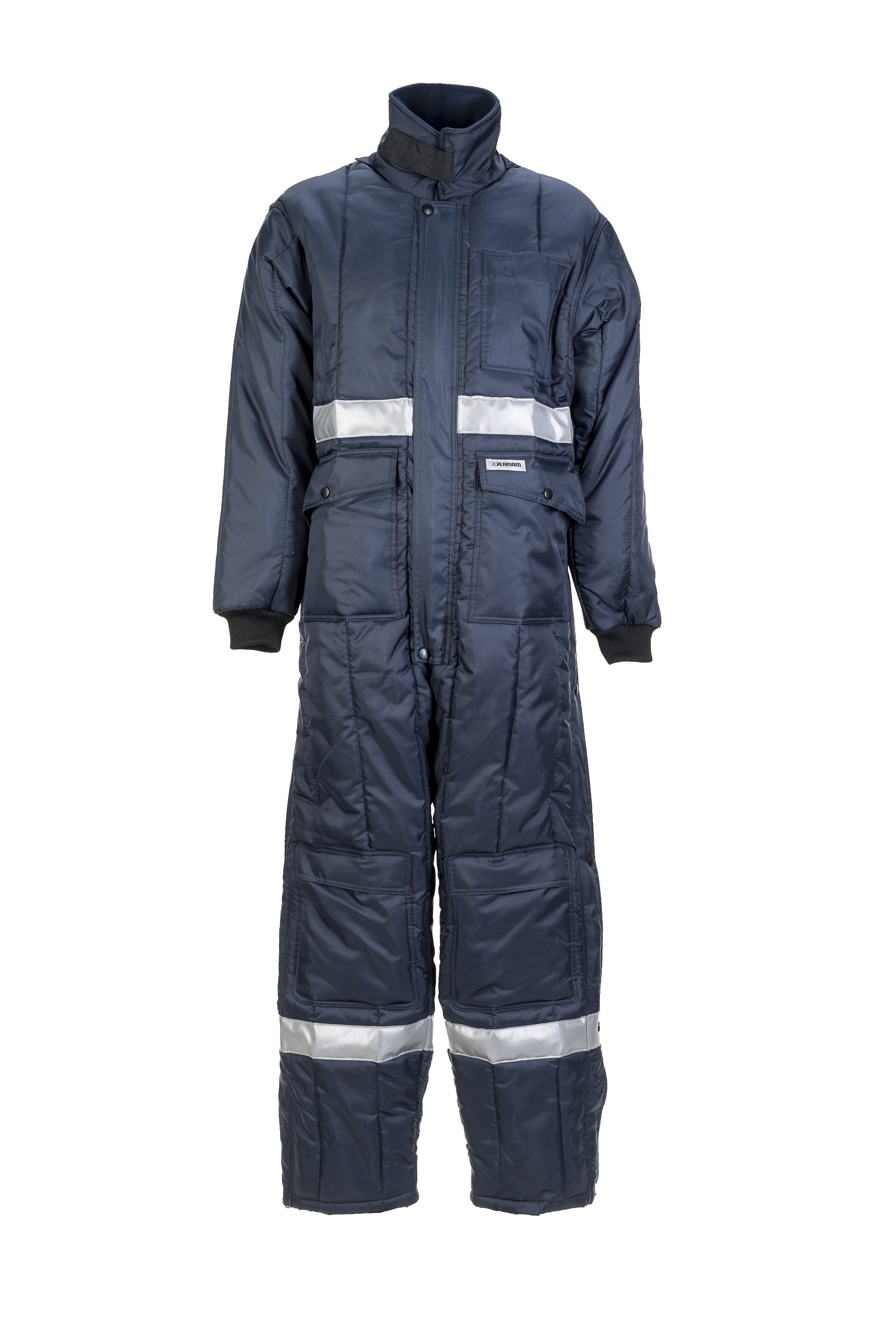 PLANAM Kühl-/Gefrierhaus Kühlhaus Overall marine, Innenfutter rot
