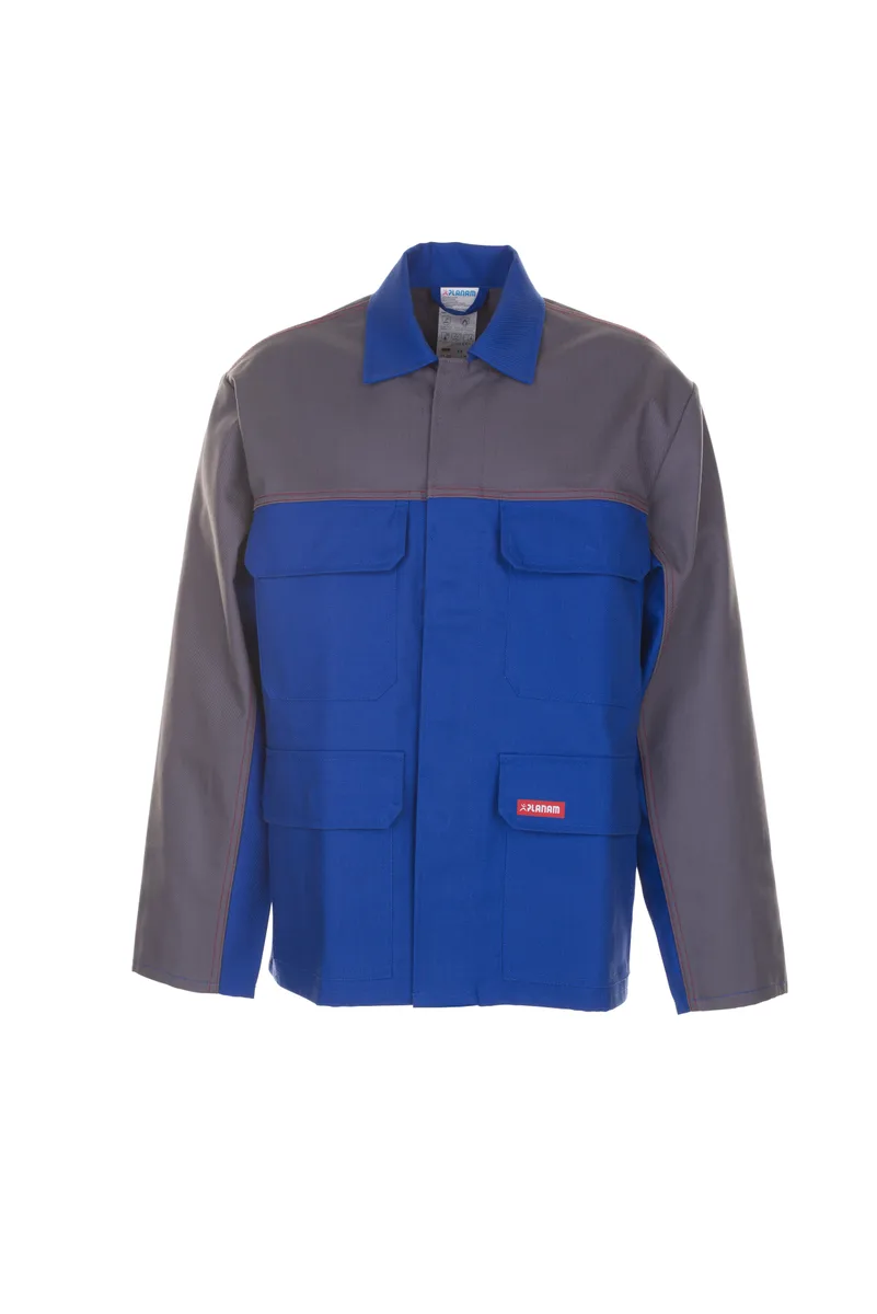 PLANAM Major Protect Jacke TDL kornblumenblau/grau