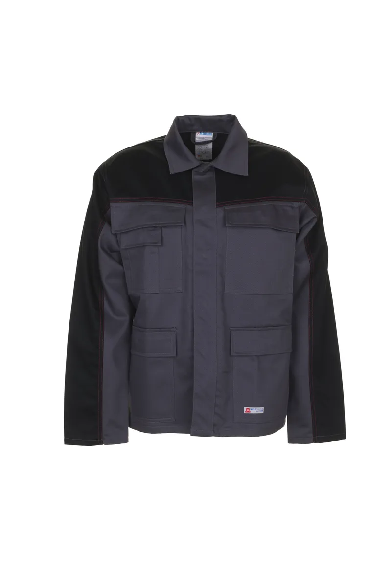 PLANAM Weld Shield Jacke grau/schwarz