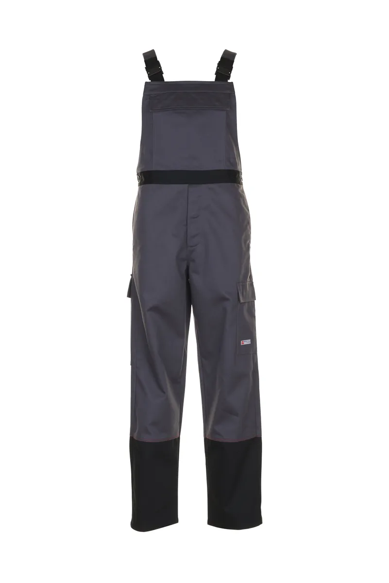PLANAM Weld Shield Latzhose grau/schwarz